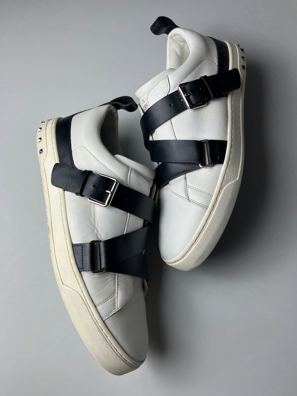 Valentino Garavani low buckle strap - Eu 43 - white