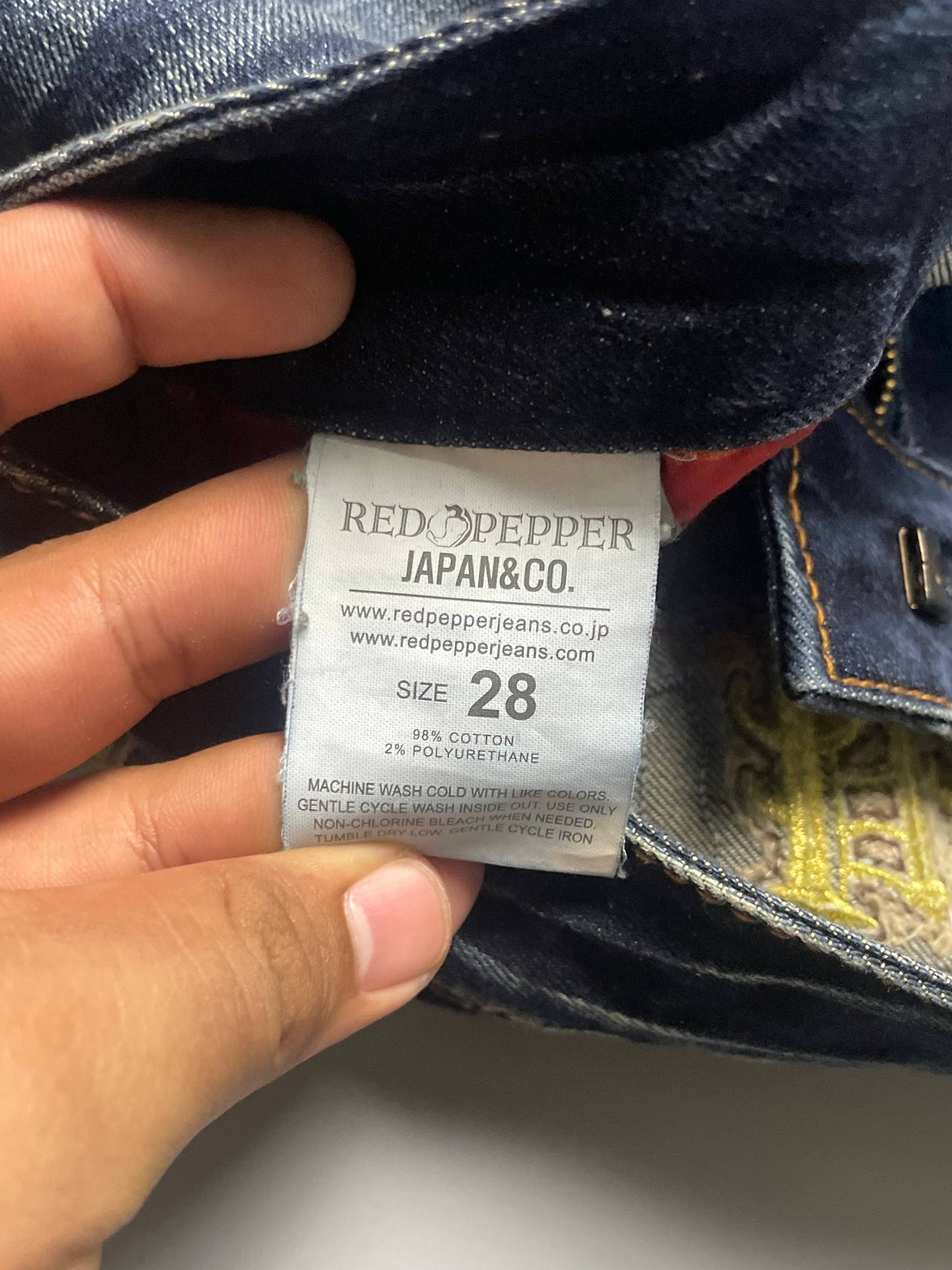 RED PEPPER women’s  studded jeans (28)