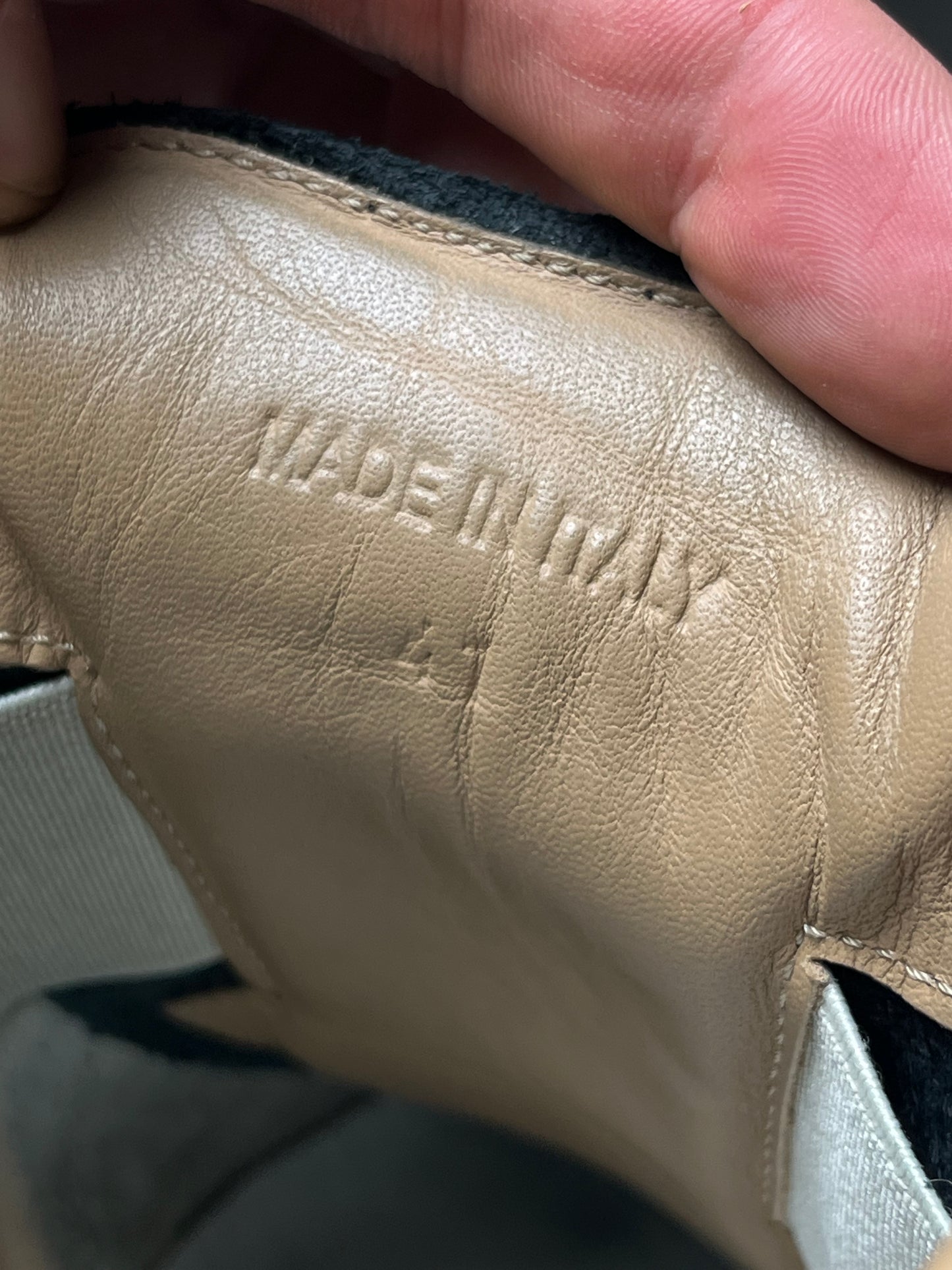 Maison Margiela paint splatter gats - EU 41 - black