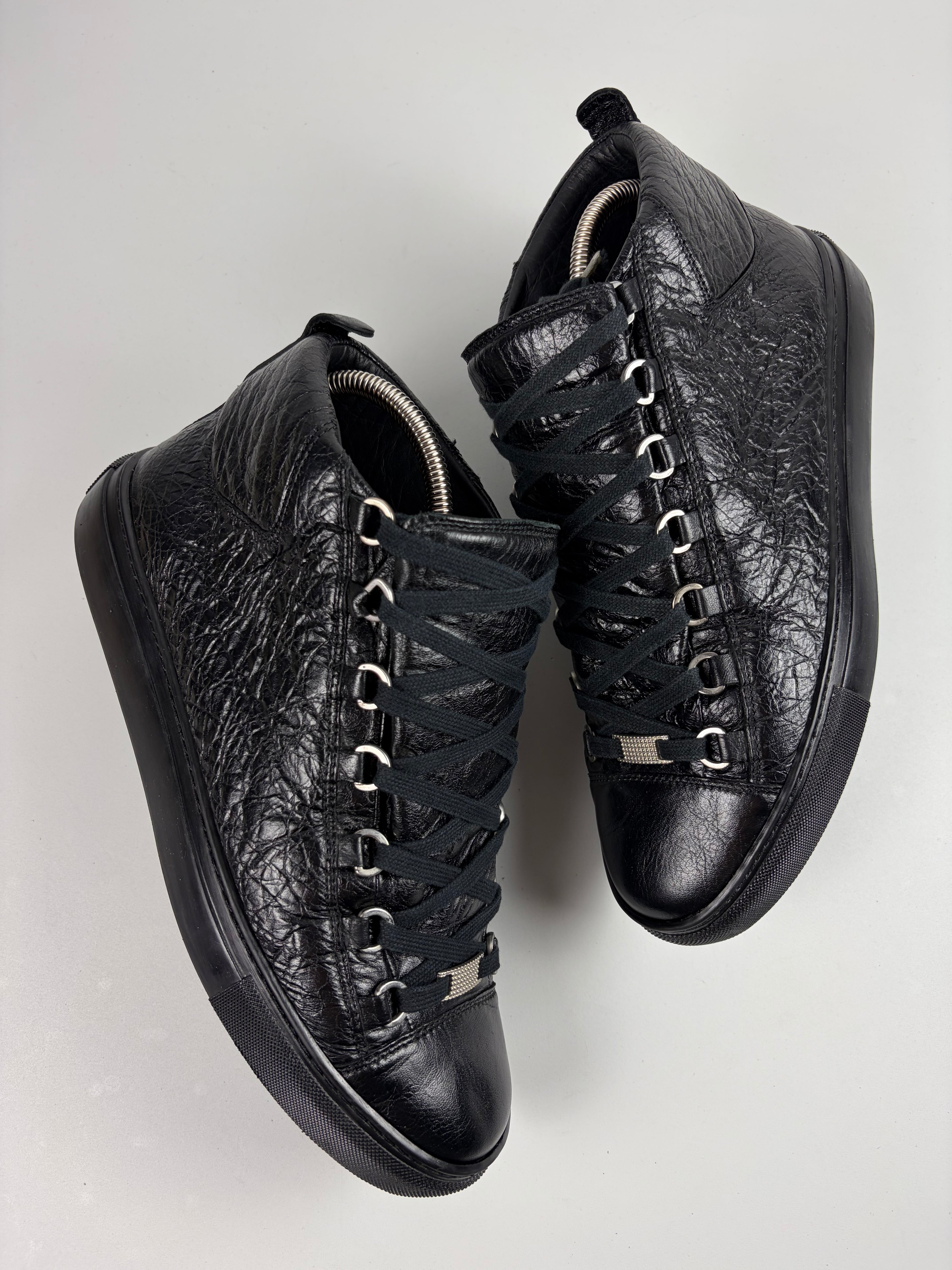 Balenciaga arena high tops - eu 41 / us 8 - black
