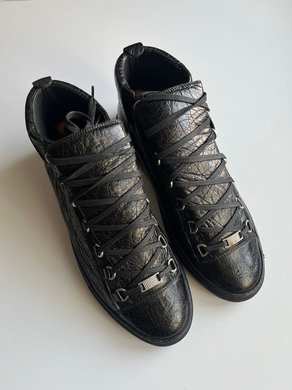 Balenciaga arena high top - eu 44 - black