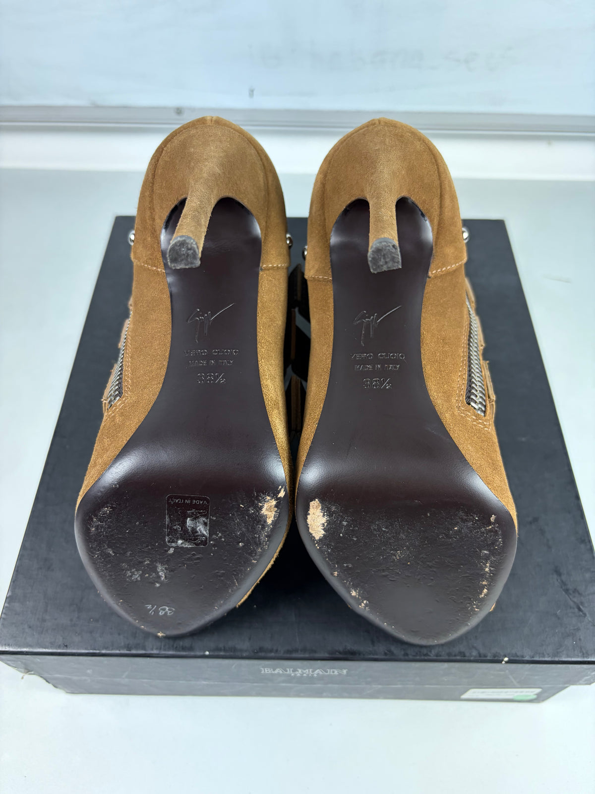 Giuseppe Zanotti suede ankle boots - eu 38.5 / us 8.5