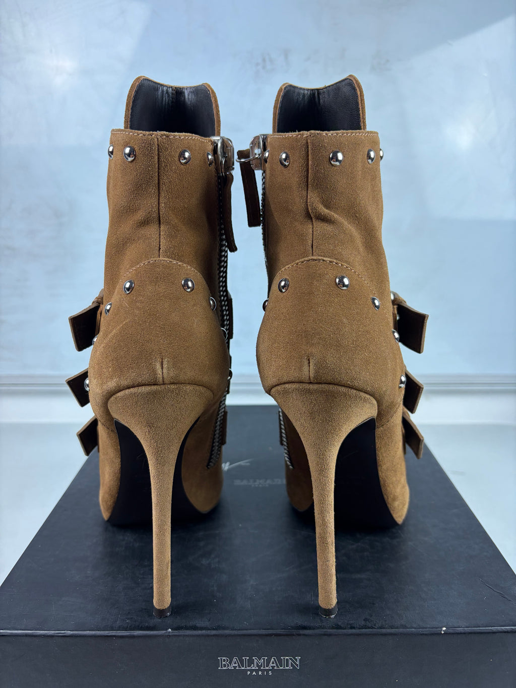 Giuseppe Zanotti suede ankle boots - eu 38.5 / us 8.5