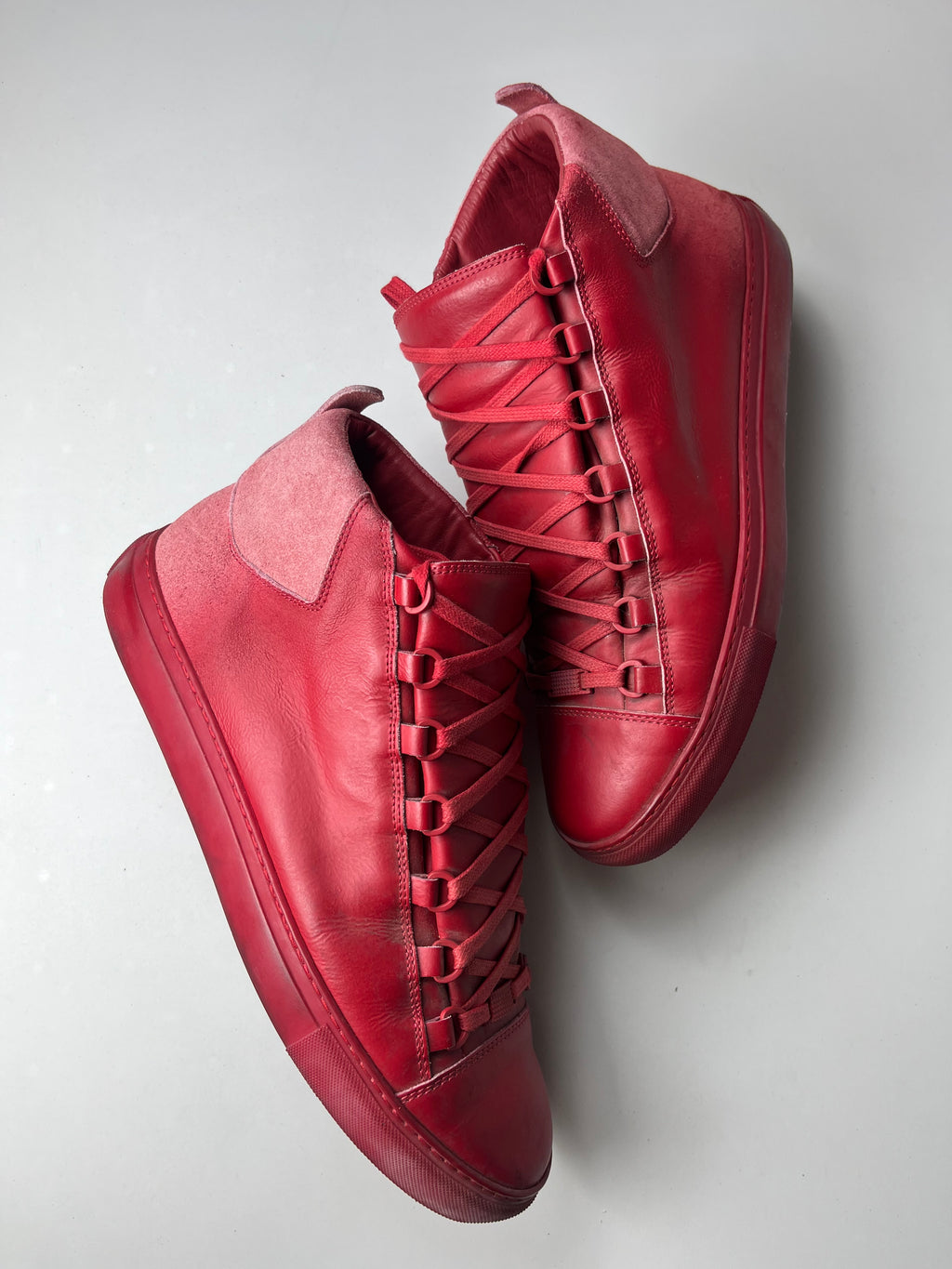Balenciaga arena high top - Eu 43 - red