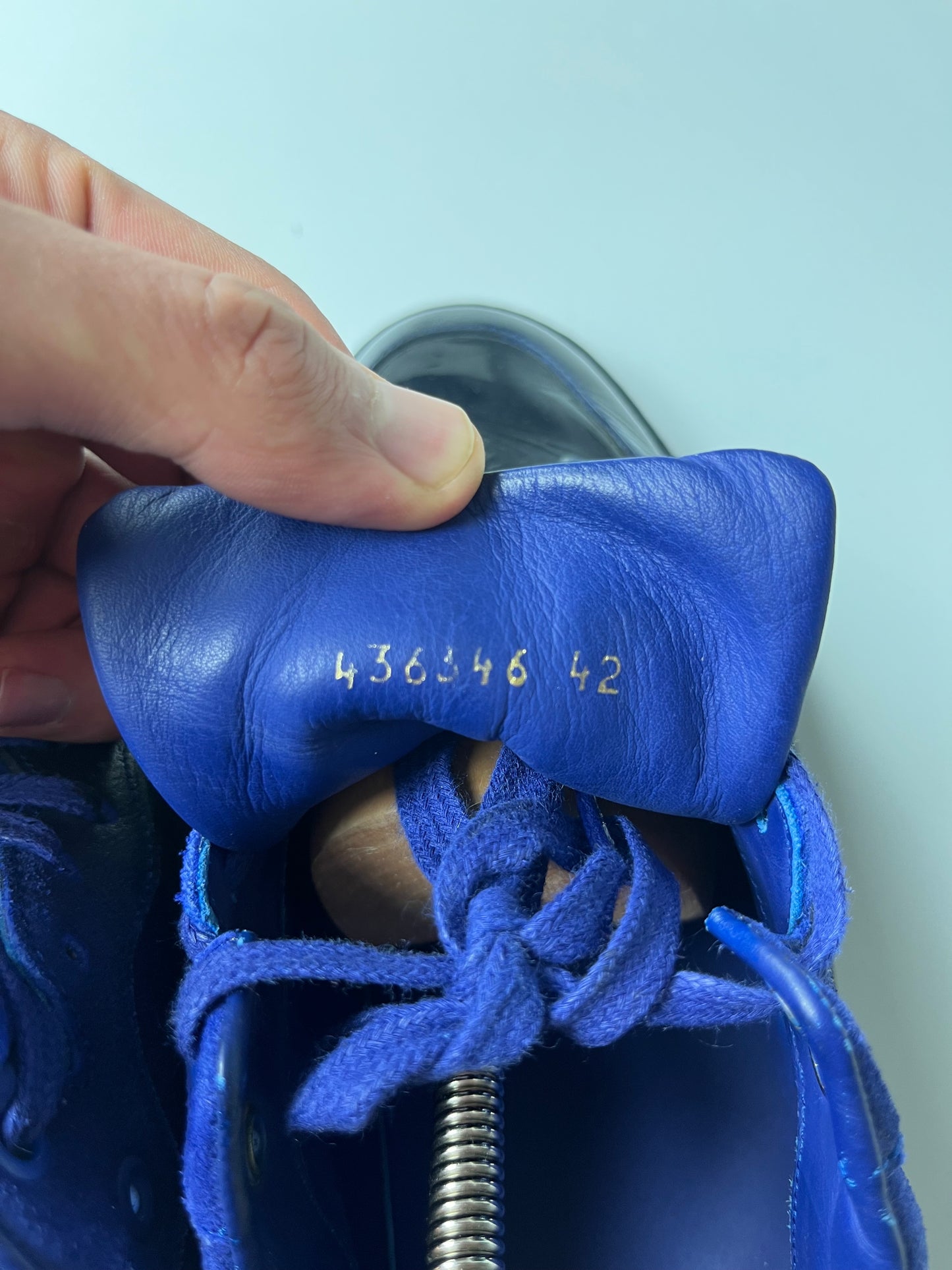 Balenciaga arena low blue gradient - Eu 42 - navy blue