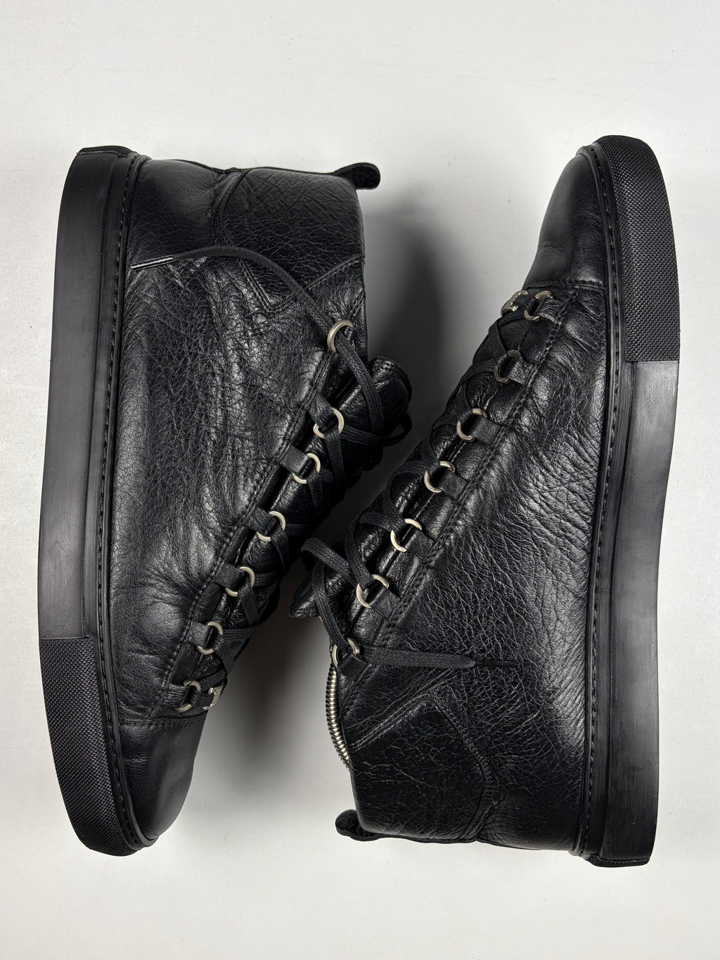 Balenciaga arena high tops - eu 46 / us 13 / uk 12 - black