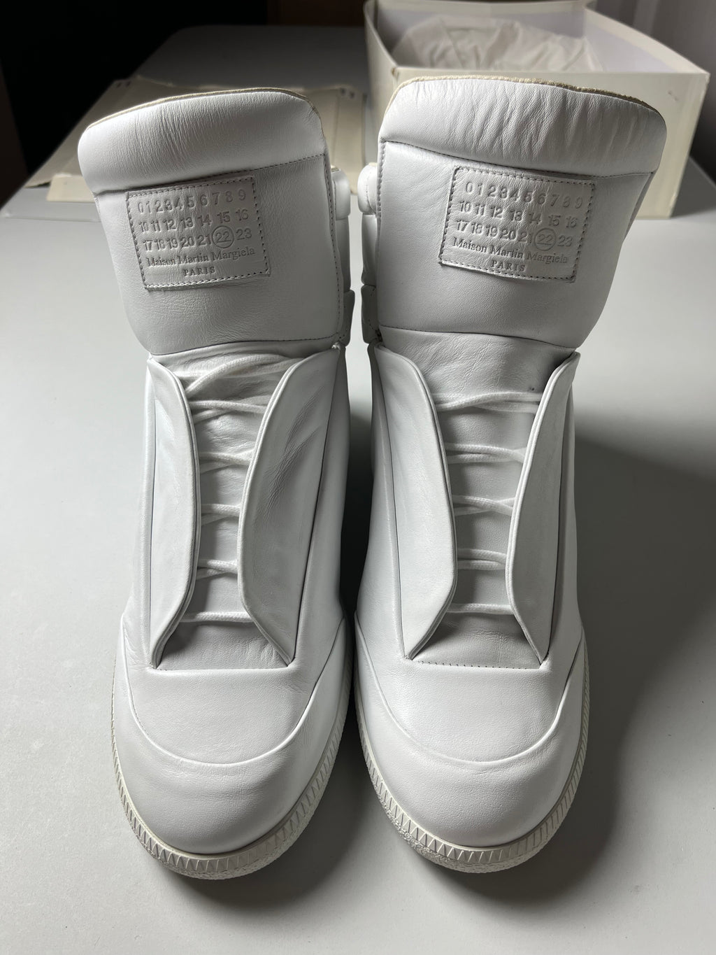 2015 deadstock Maison Margiela Future high top - Eu 45 - white
