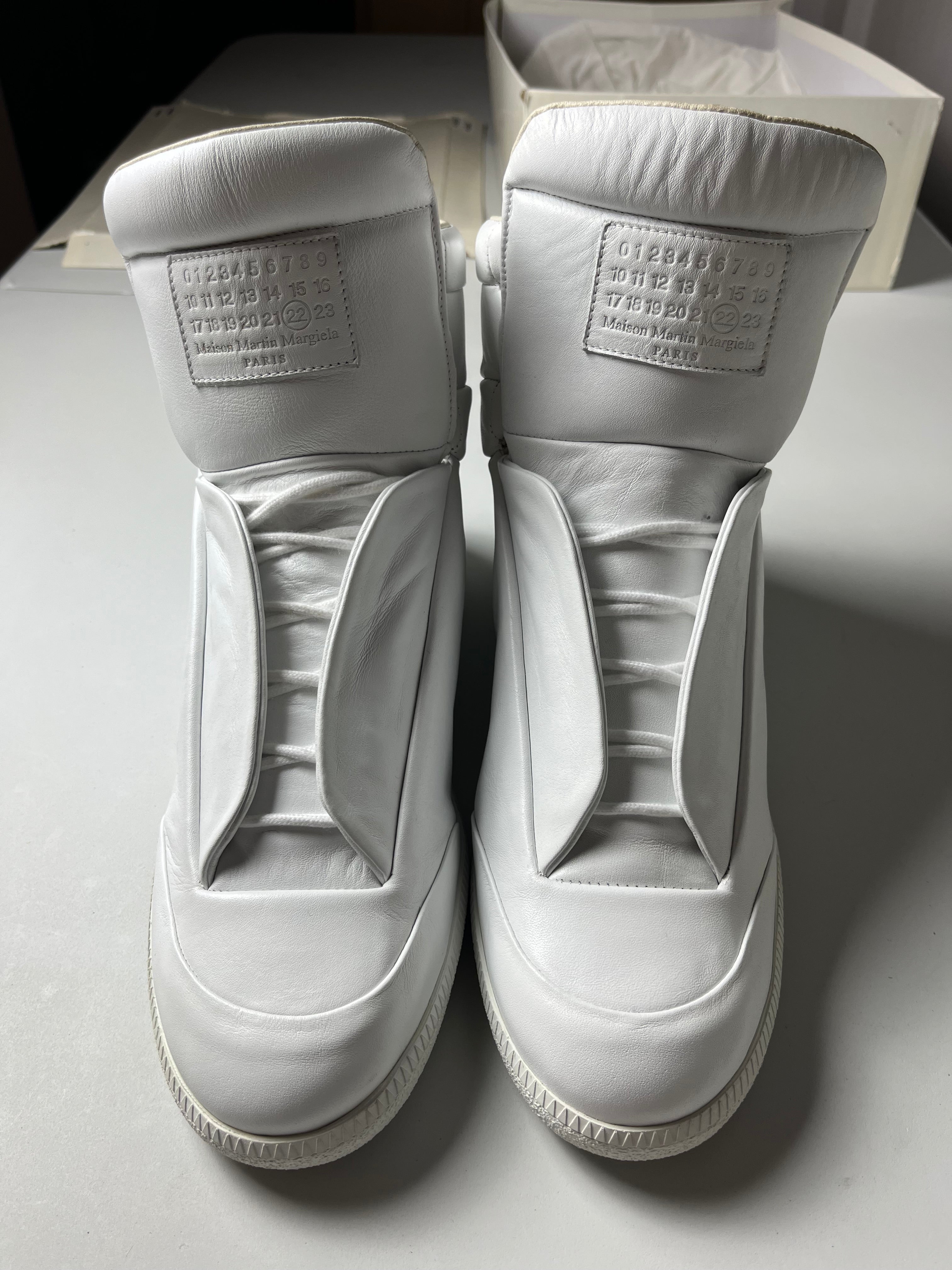 2015 deadstock Maison Margiela Future high top - Eu 45 - white