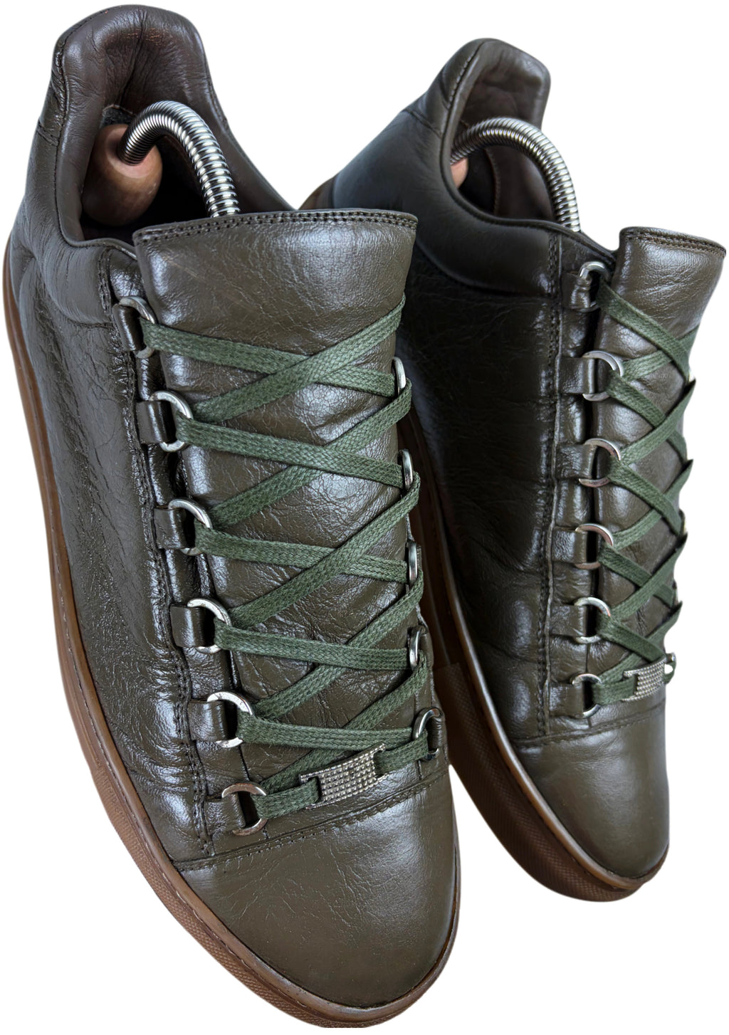Balenciaga arena low - eu 41 / us 8 - khaki