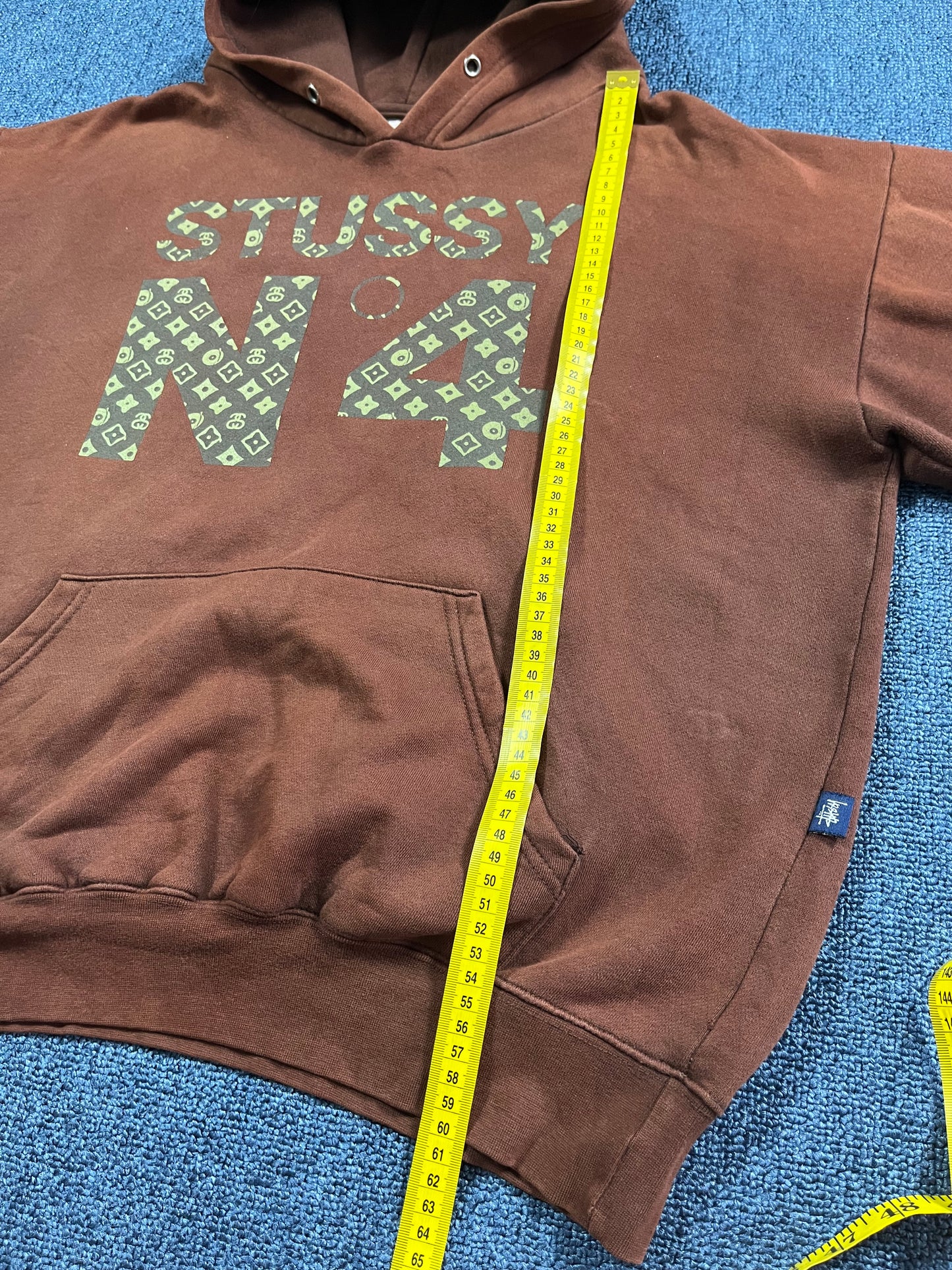 Vintage Stüssy x LV hoodie (M)