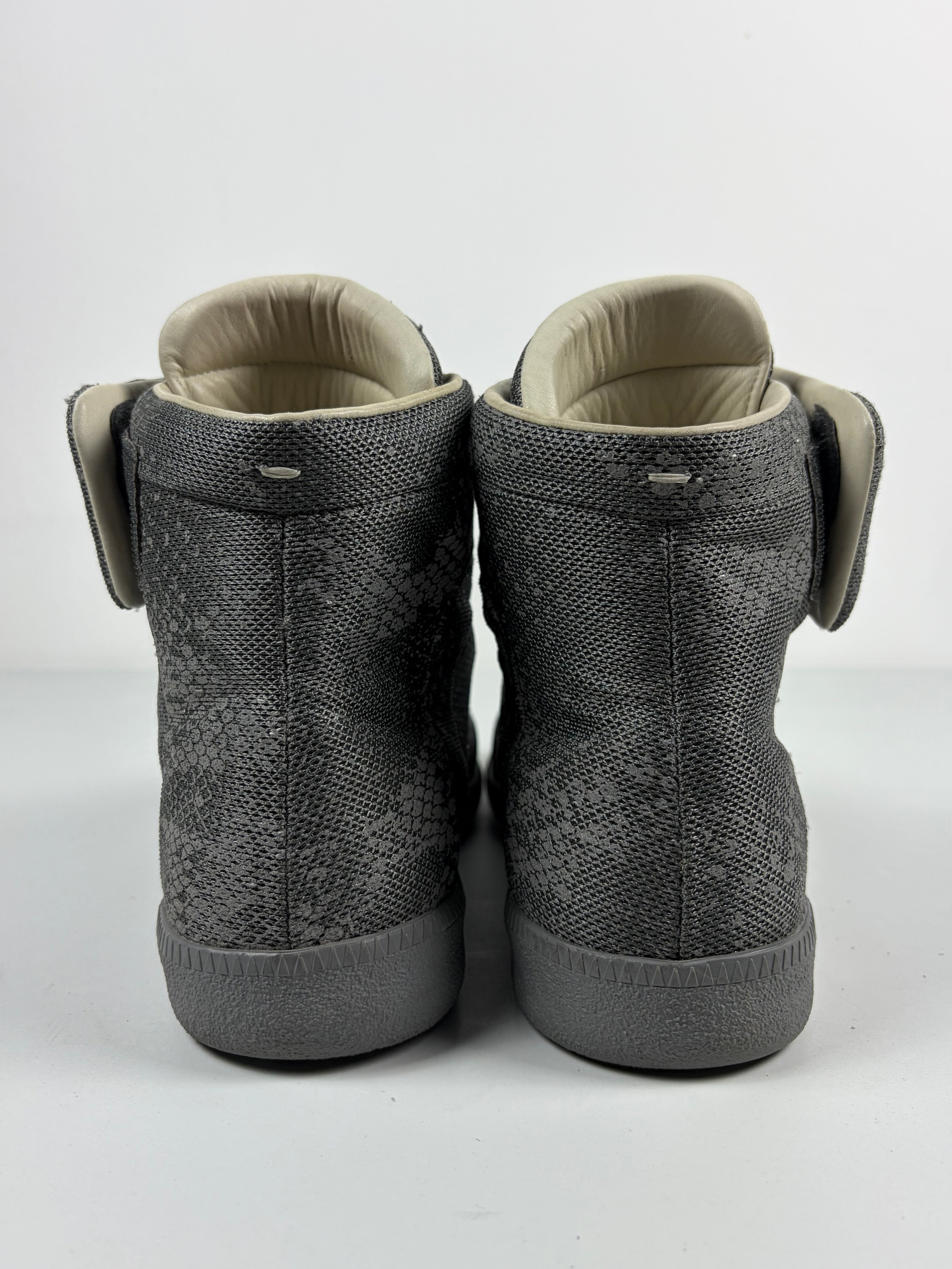 Maison Margiela Future ‘Reflective Python’ high tops - eu 42 / us 9