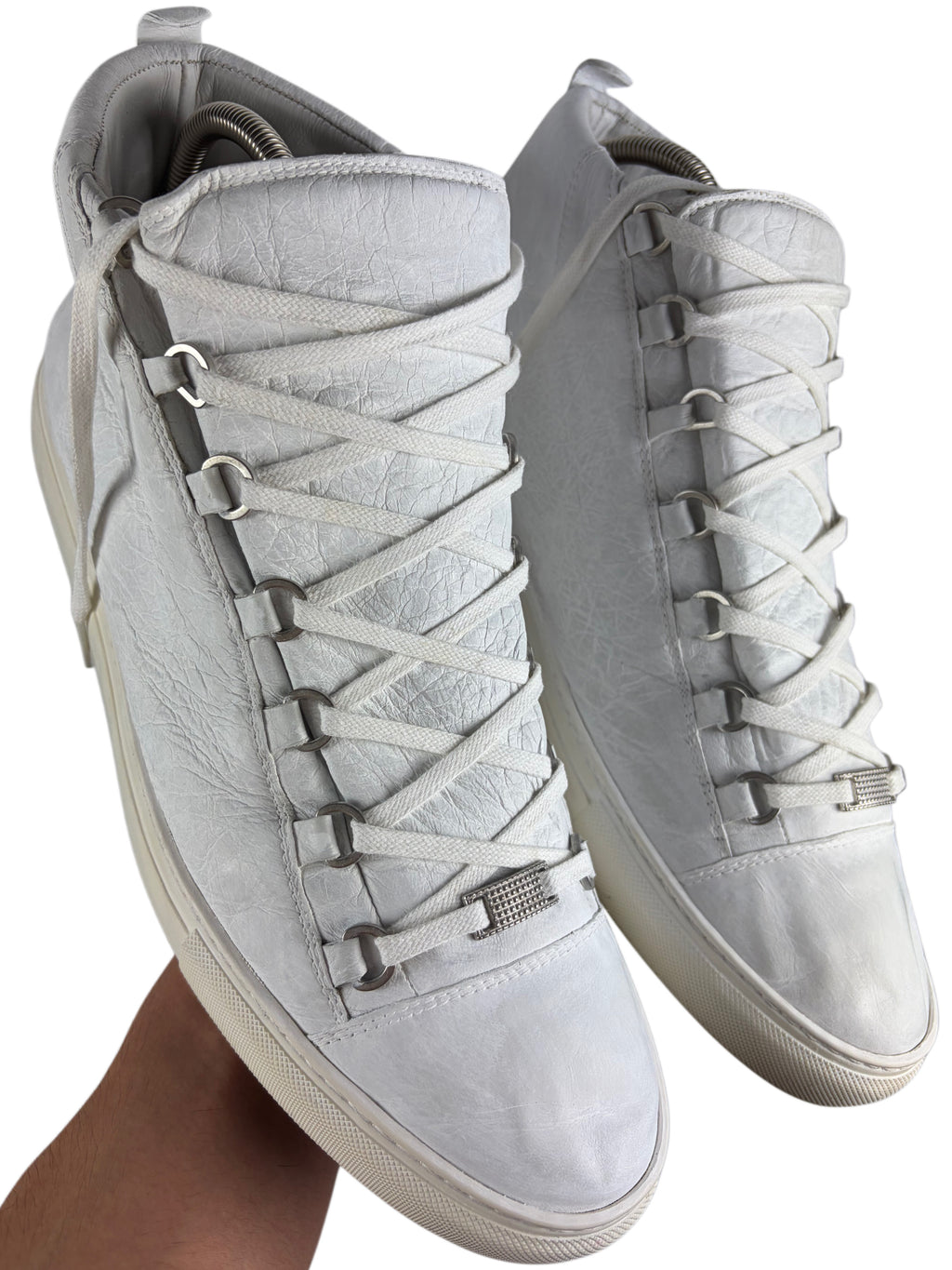Balenciaga arena high tops - eu 46 / us 13 - white