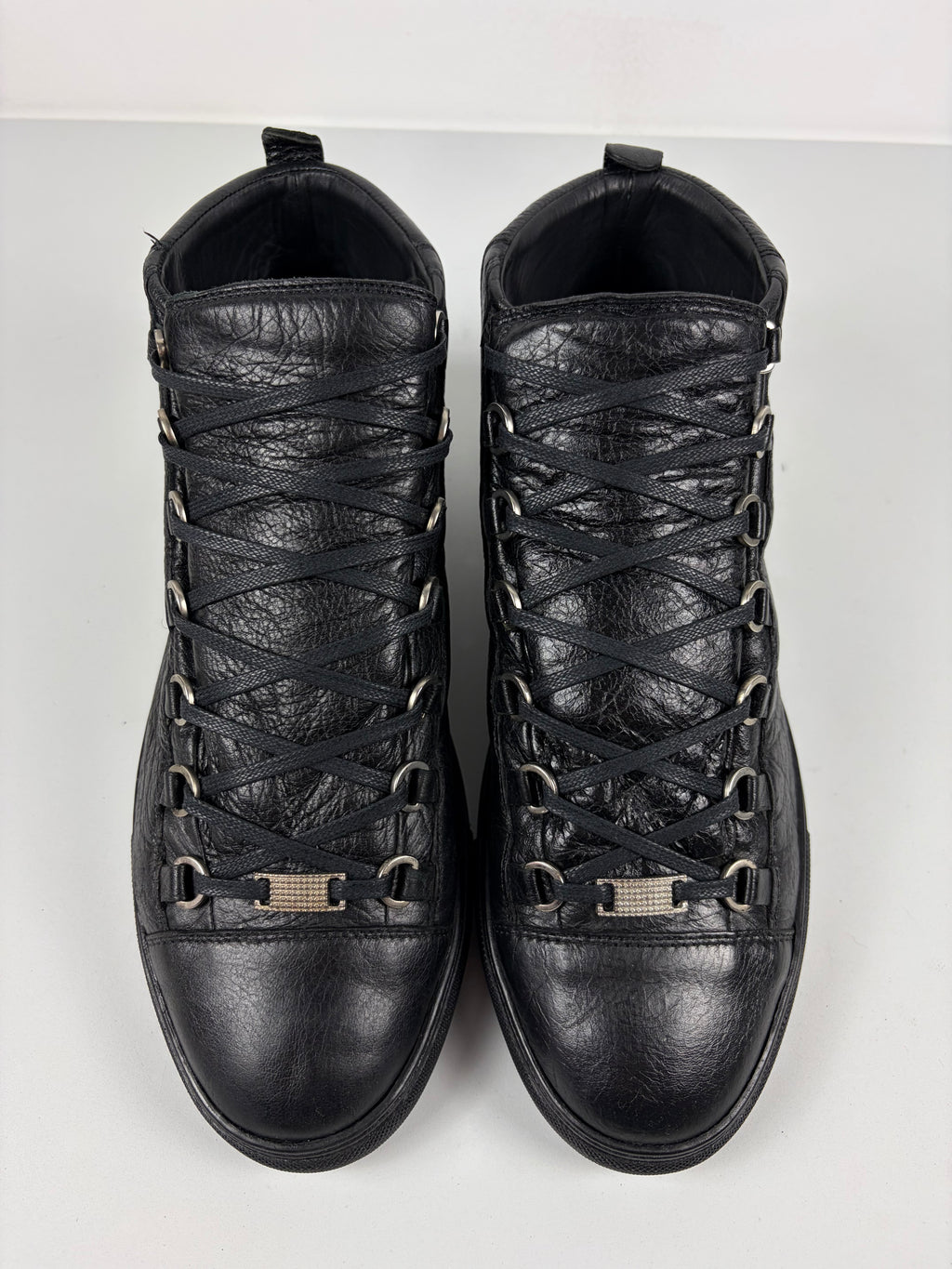 Balenciaga arena high tops - eu43/us10 - black