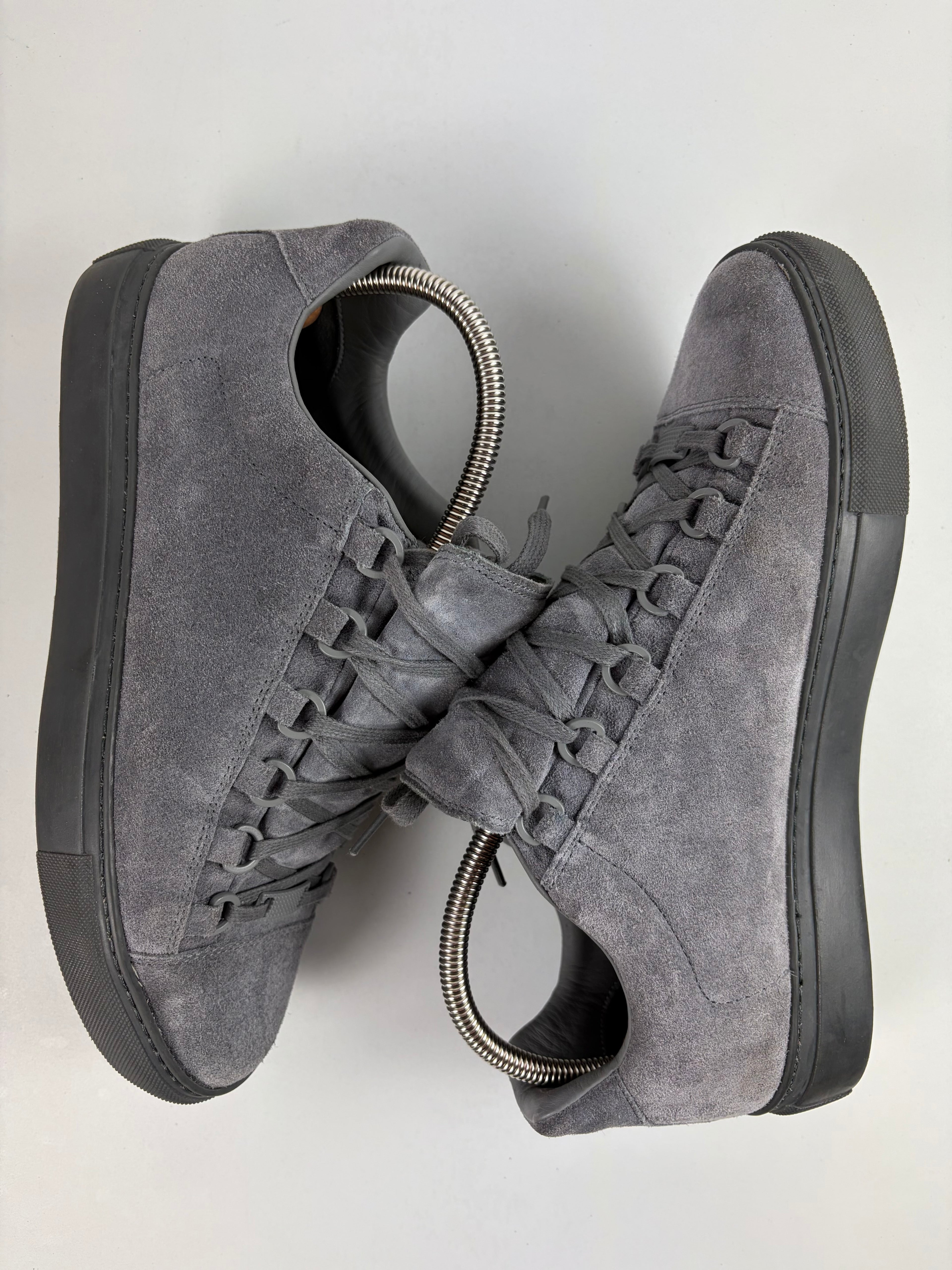 Balenciaga arena suede low - eu 40 / us 7 - grey