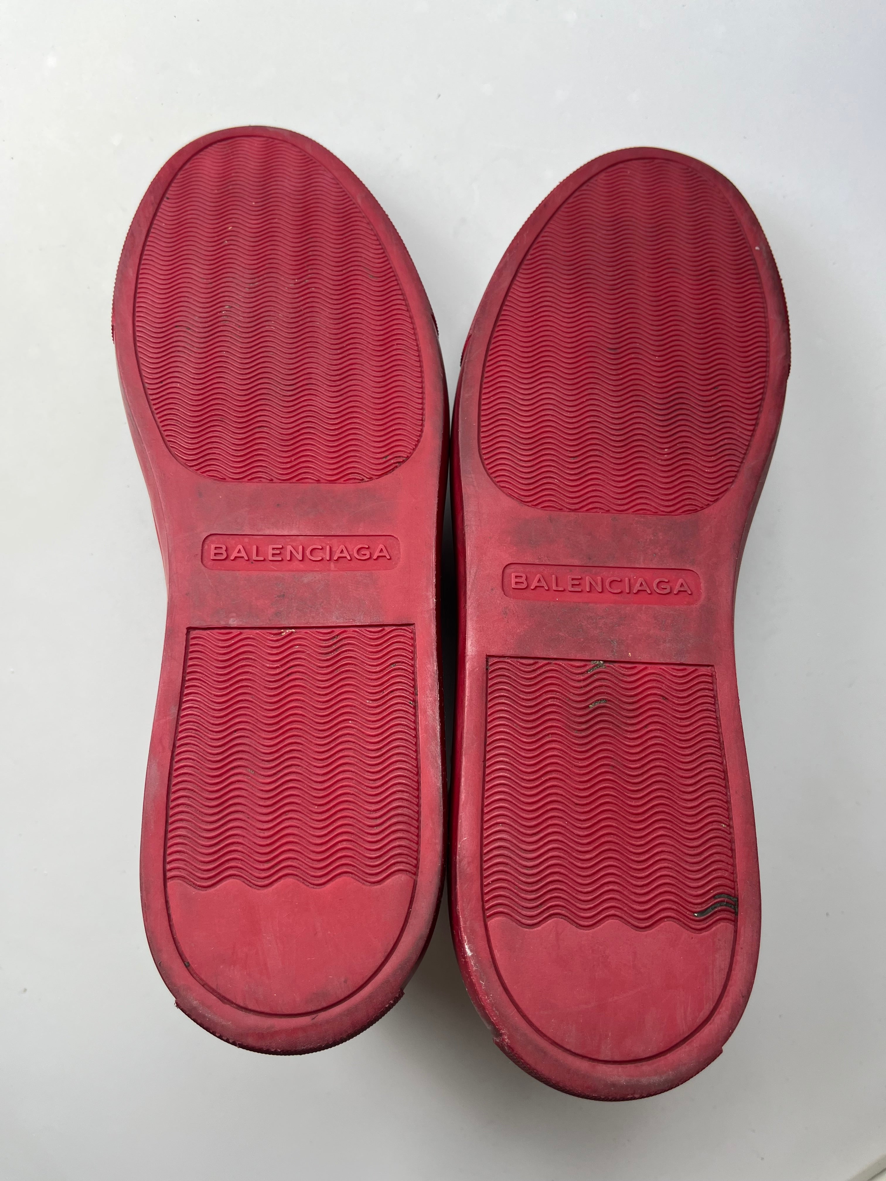 Balenciaga arena high top - Eu 43 - red