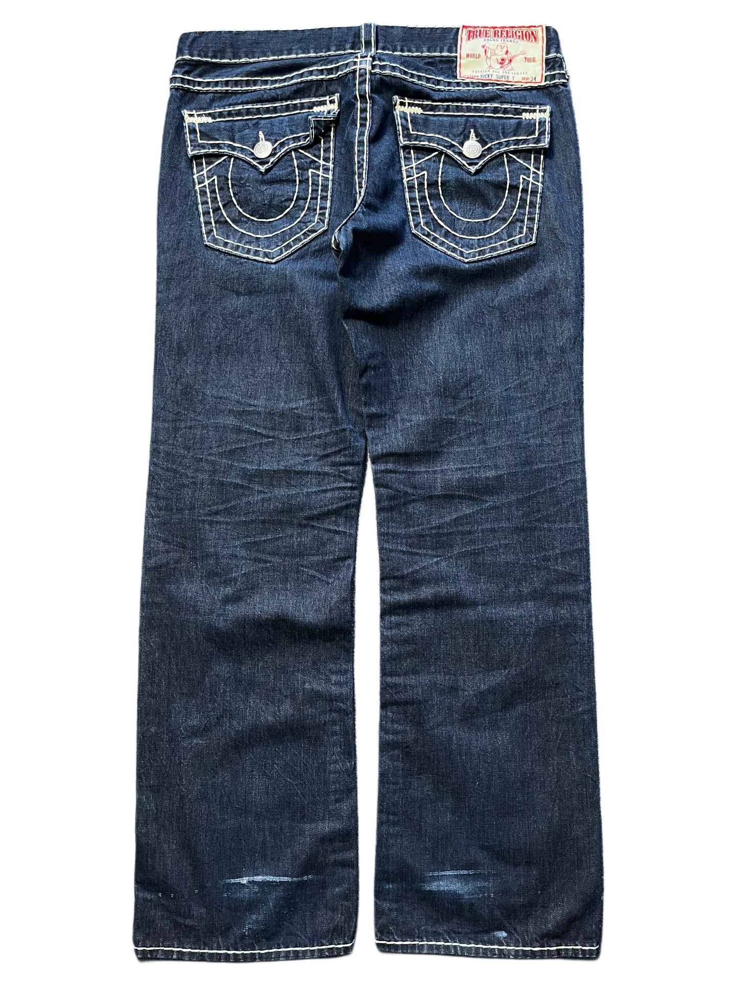 True Religion Ricky Super T baggy jeans (W38)