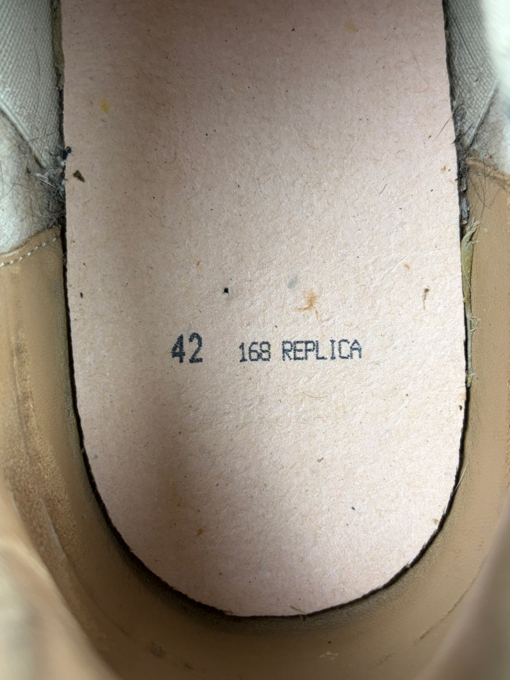 Maison Margiela Replica ‘Black Paintsplatter’ - eu 42 / us 9