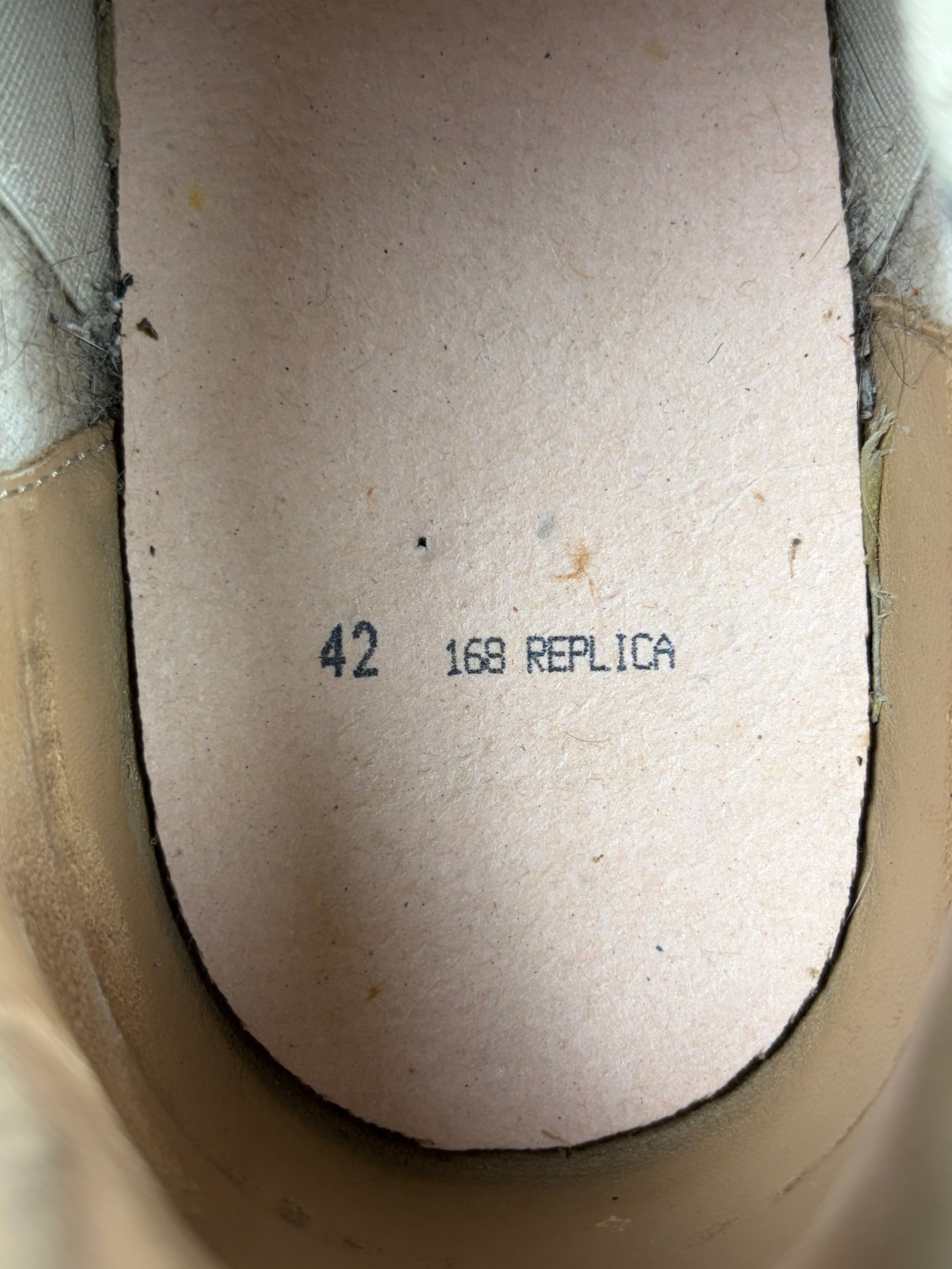 Maison Margiela Replica ‘Black Paintsplatter’ - eu 42 / us 9