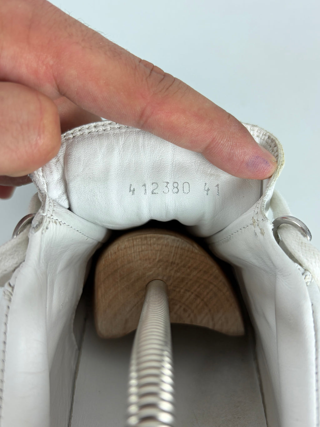 Balenciaga arena low - eu 41 / us 8 - white