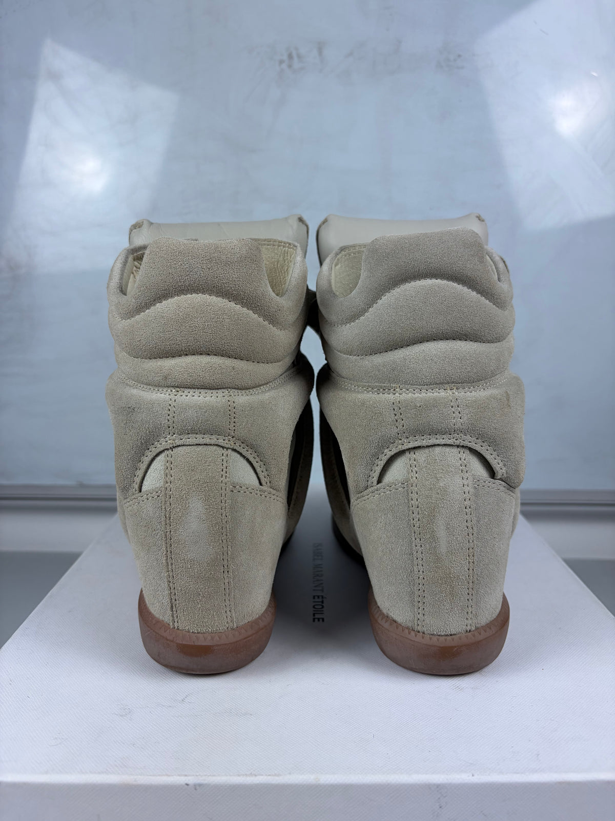 Isabel Marant Bekett wedge sneakers -  size - eu 37 / us 7 / uk 4