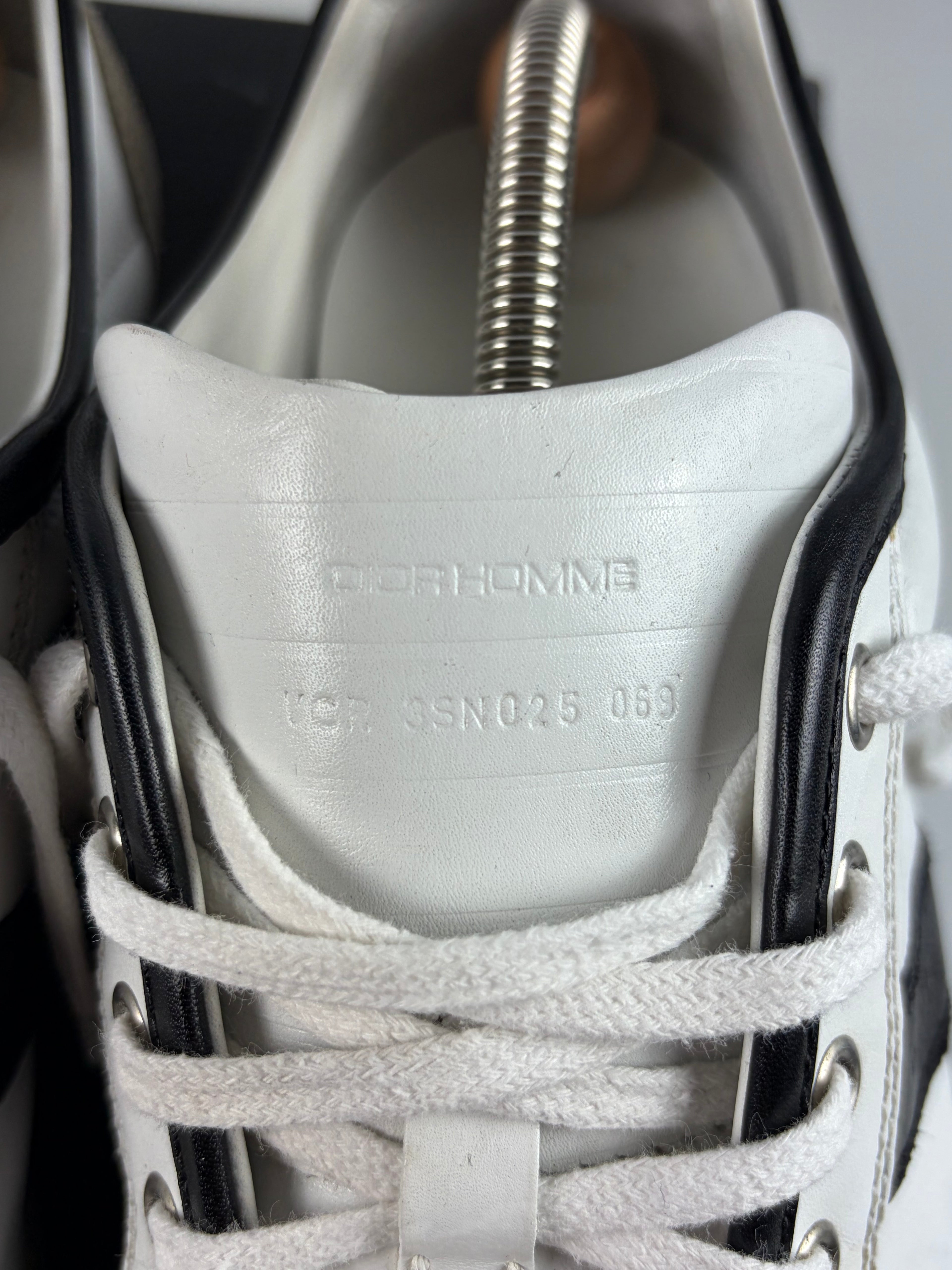 Dior Homme low tops - eu 43 / us 10 - white