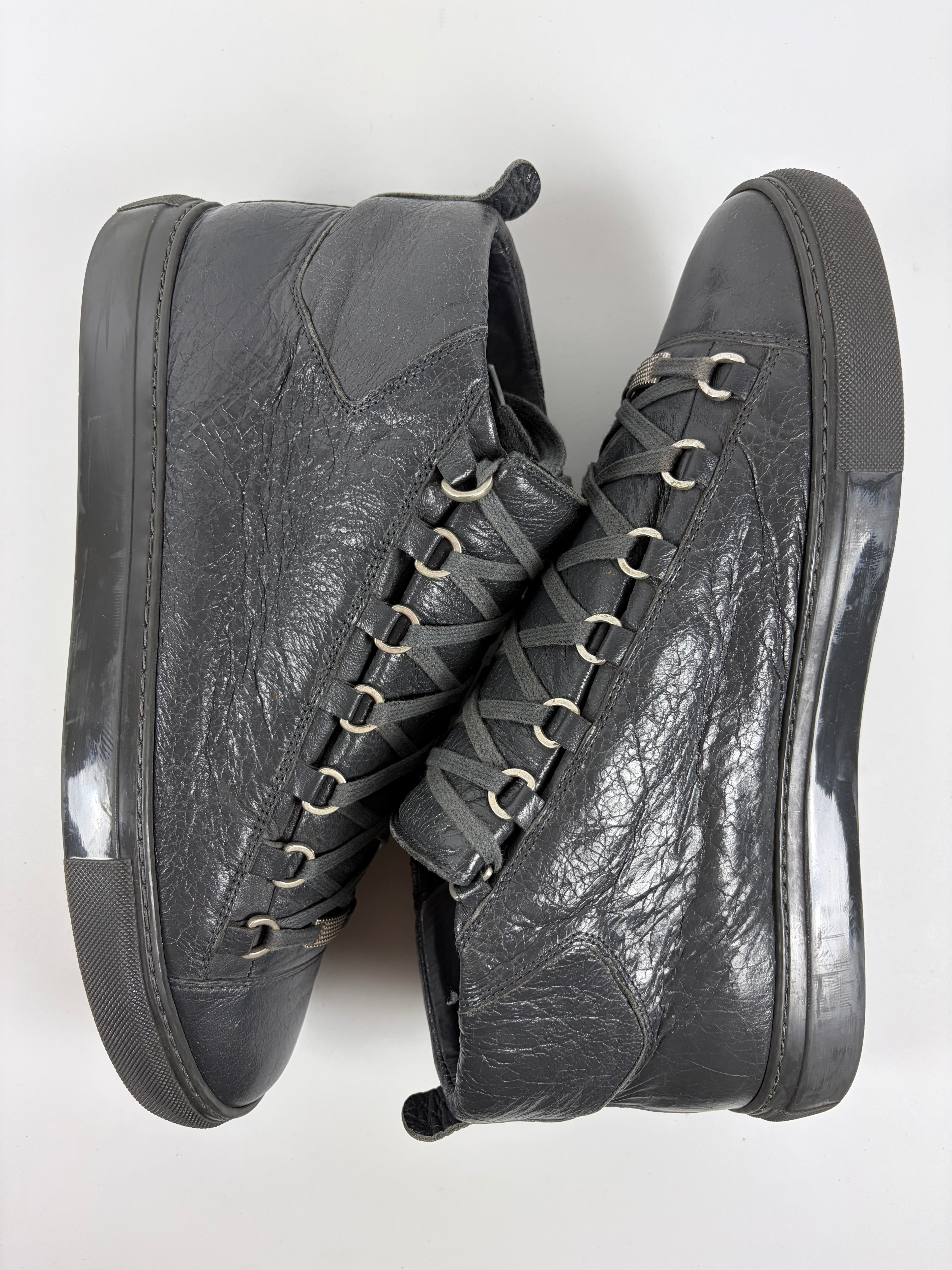 Balenciaga arena high tops - eu 43 - grey