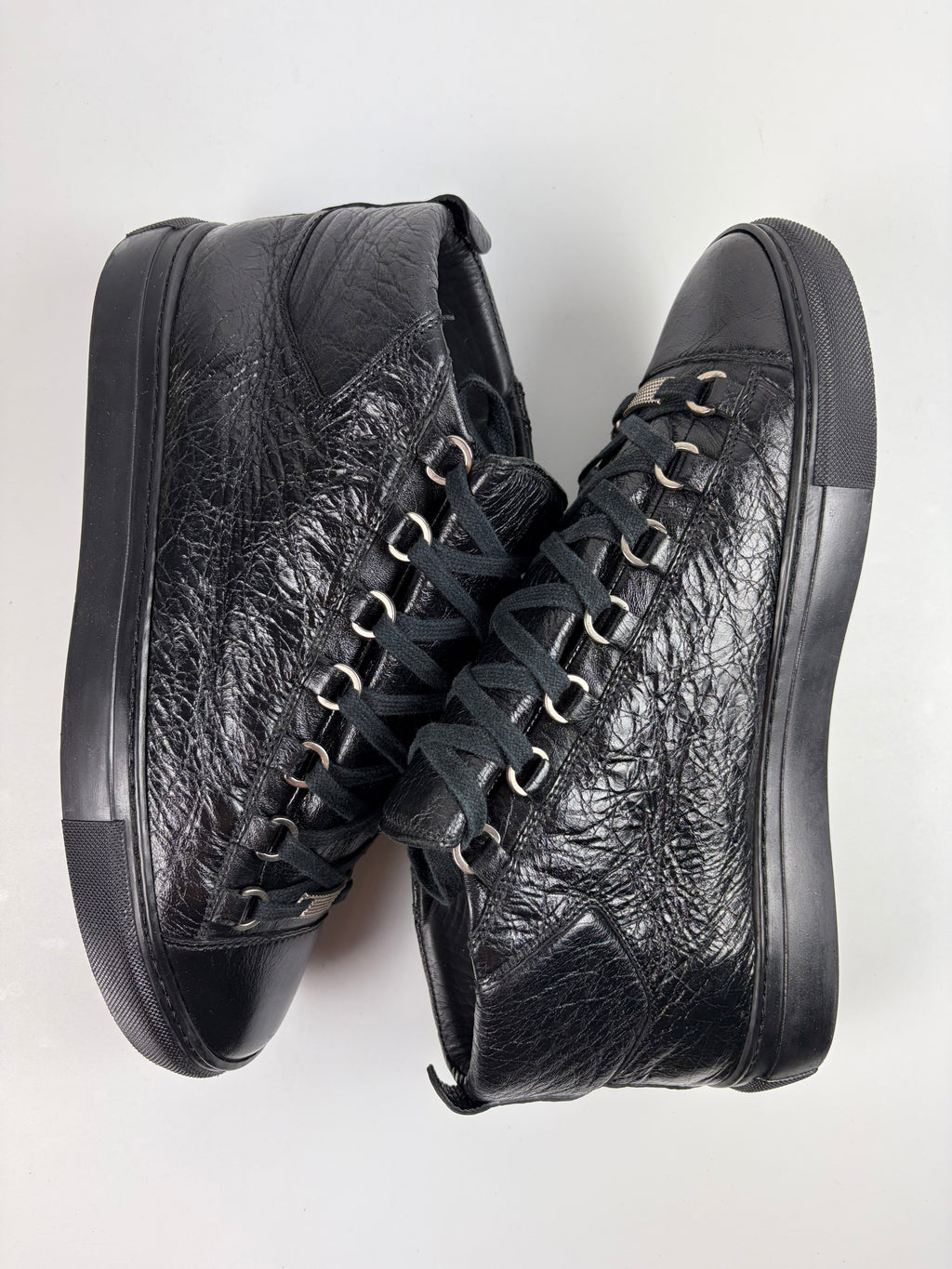 Balenciaga arena high tops - eu 41 / us 8 - black