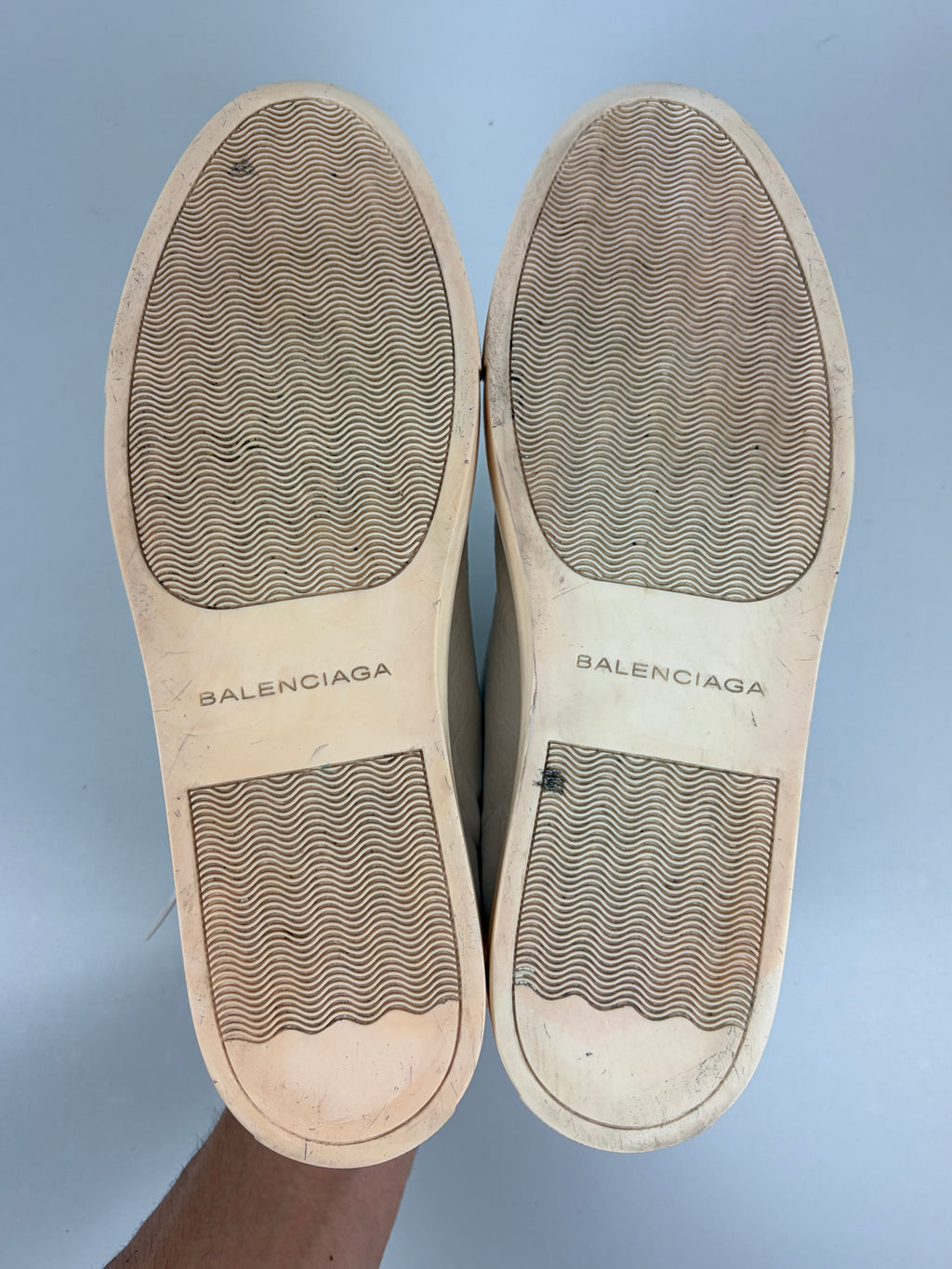Balenciaga arena high tops - eu43 / us 10 - white