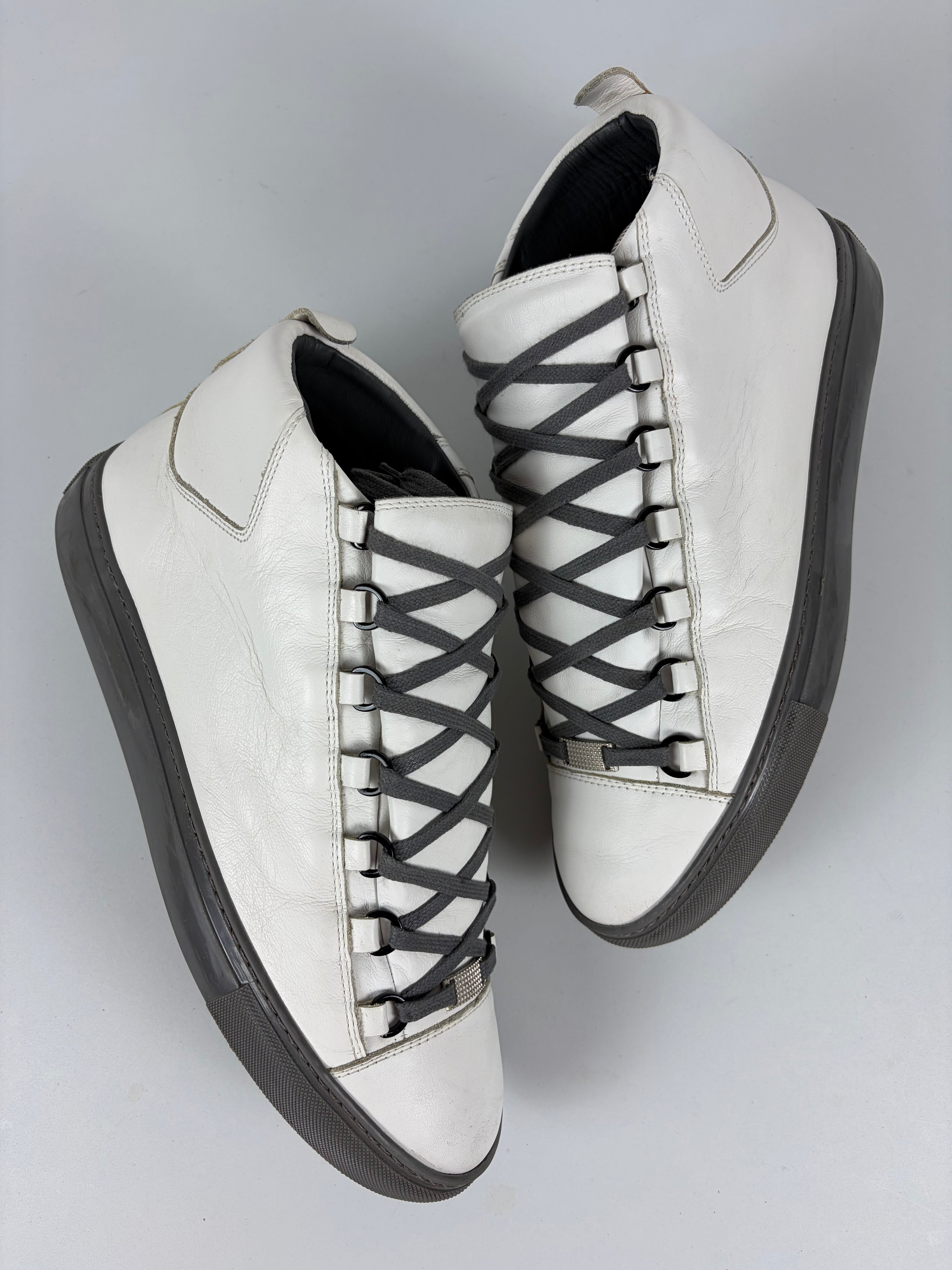 Balenciaga arena high tops - eu 42 - white