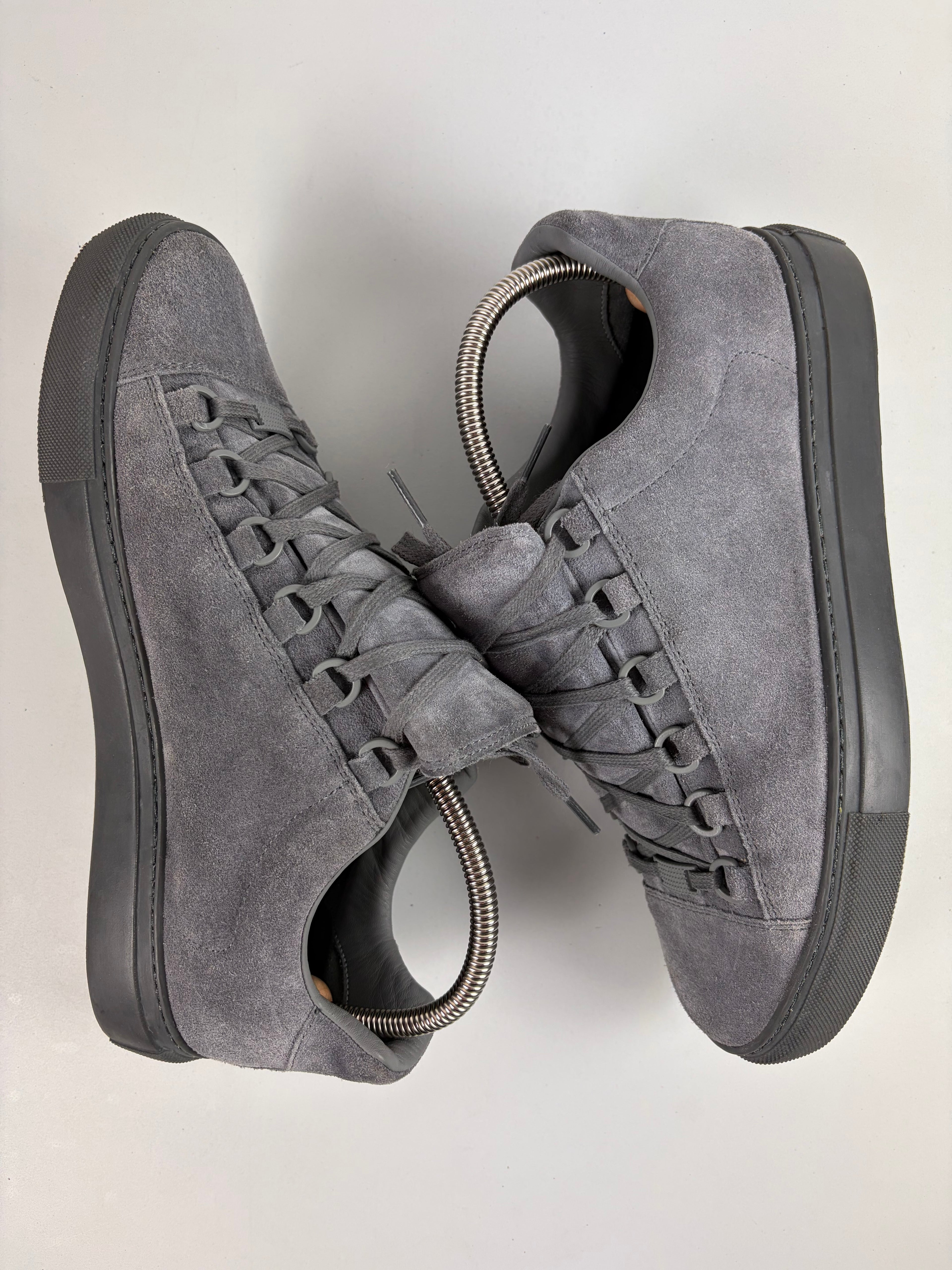 Balenciaga arena suede low - eu 40 / us 7 - grey