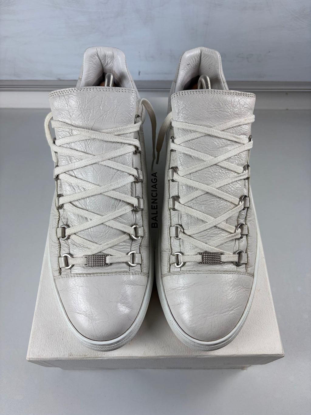 Balenciaga arena low - eu 46 / us 13 - white