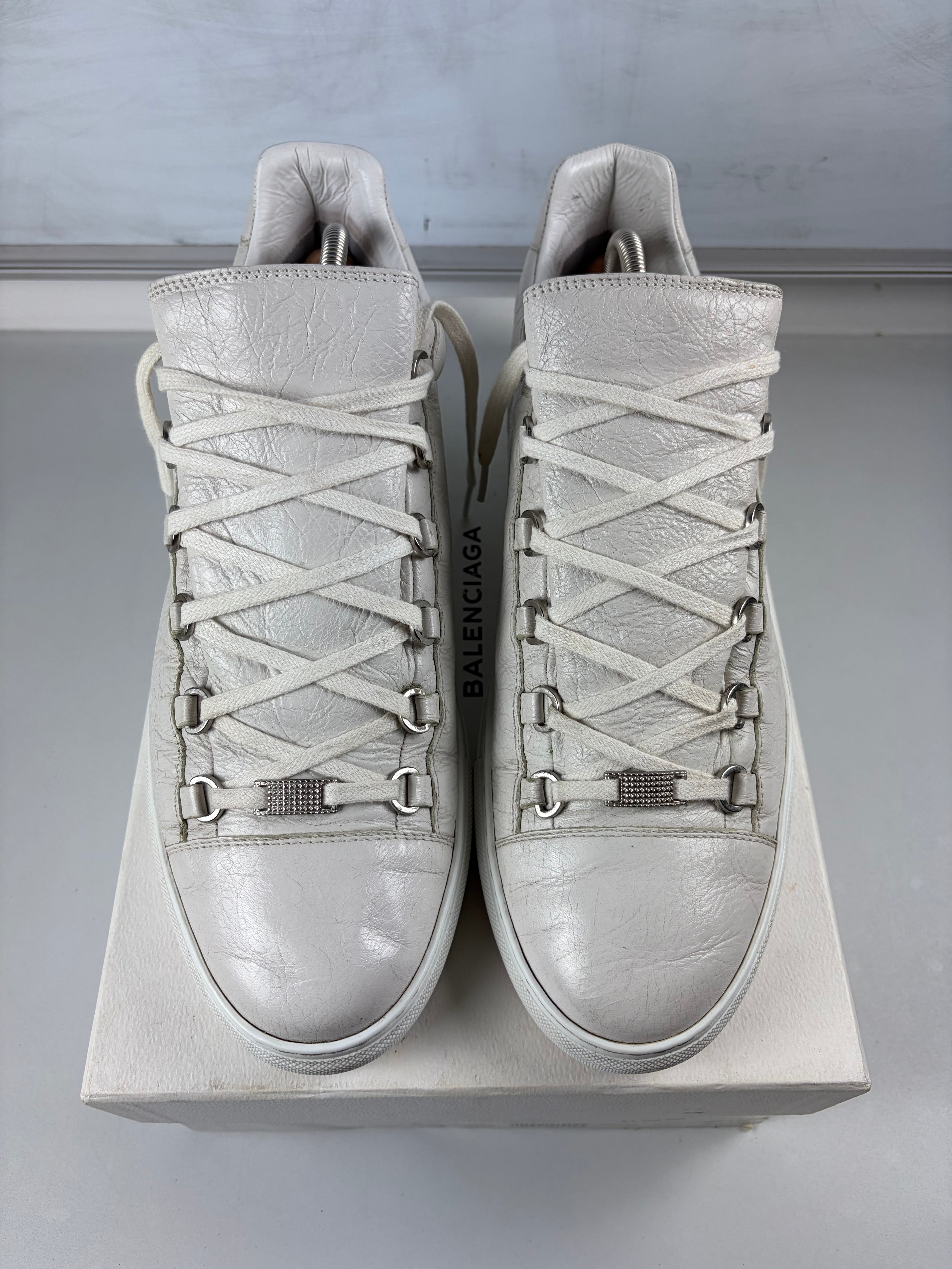 Balenciaga arena low - eu 46 / us 13 - white