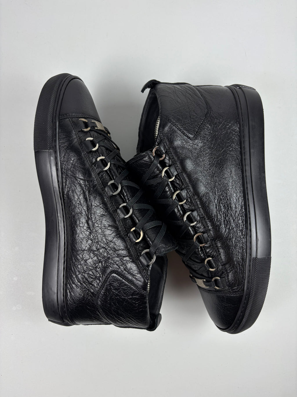 Balenciaga arena high tops - eu 40 / us 7 - black