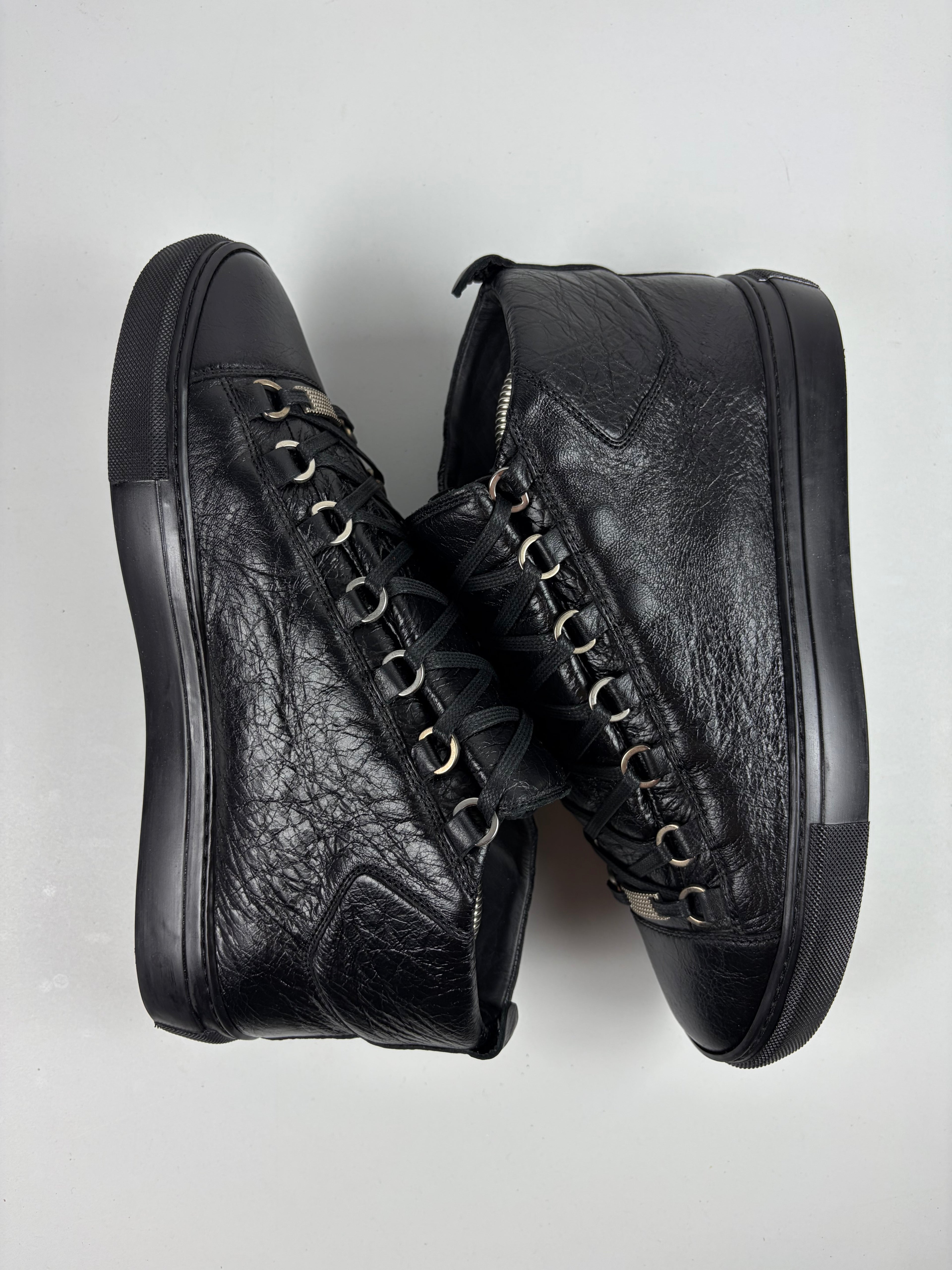 Balenciaga arena high tops - eu 40 / us 7 - black
