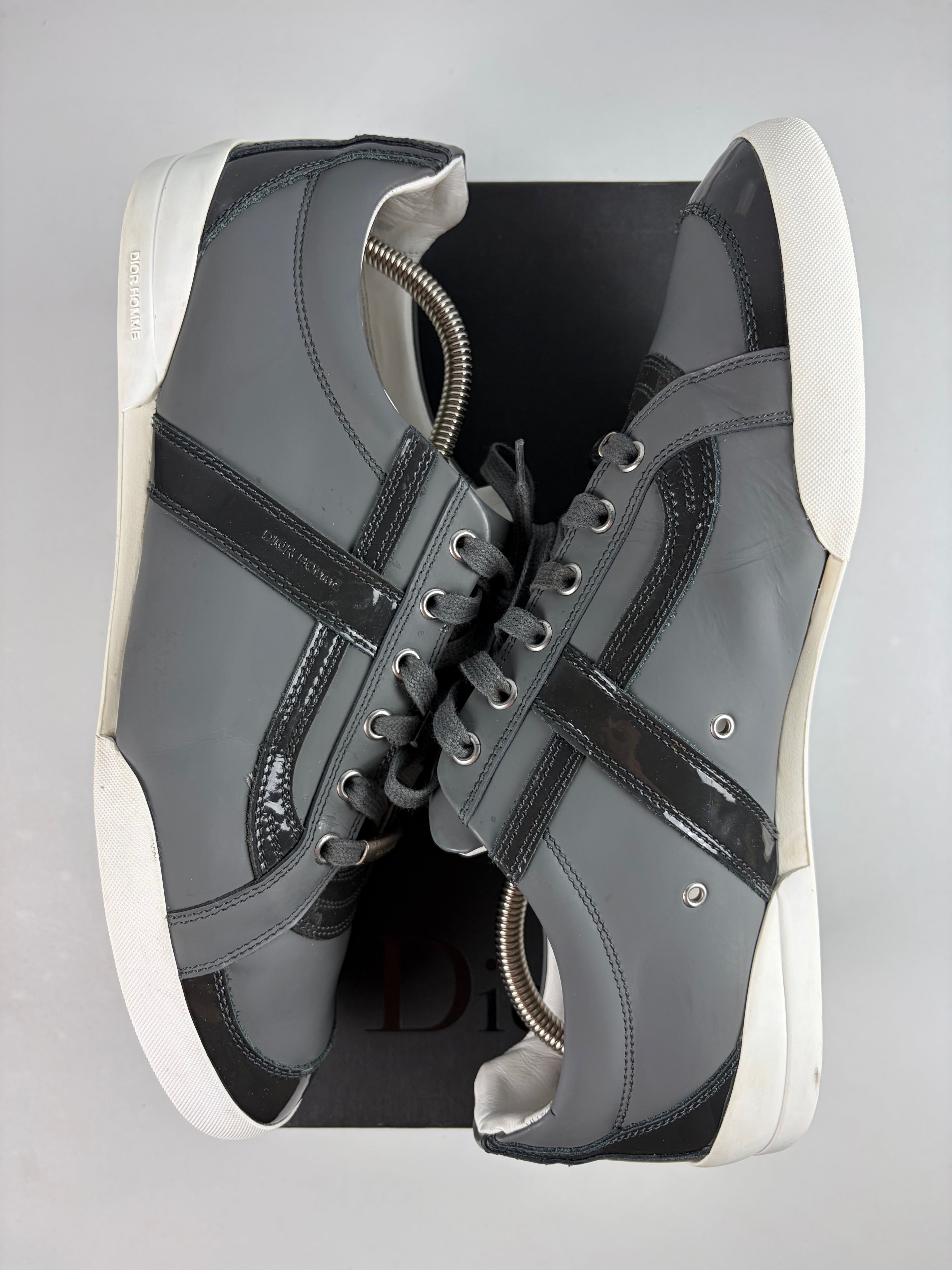 Dior Homme low tops - eu 44 / us 11 - grey