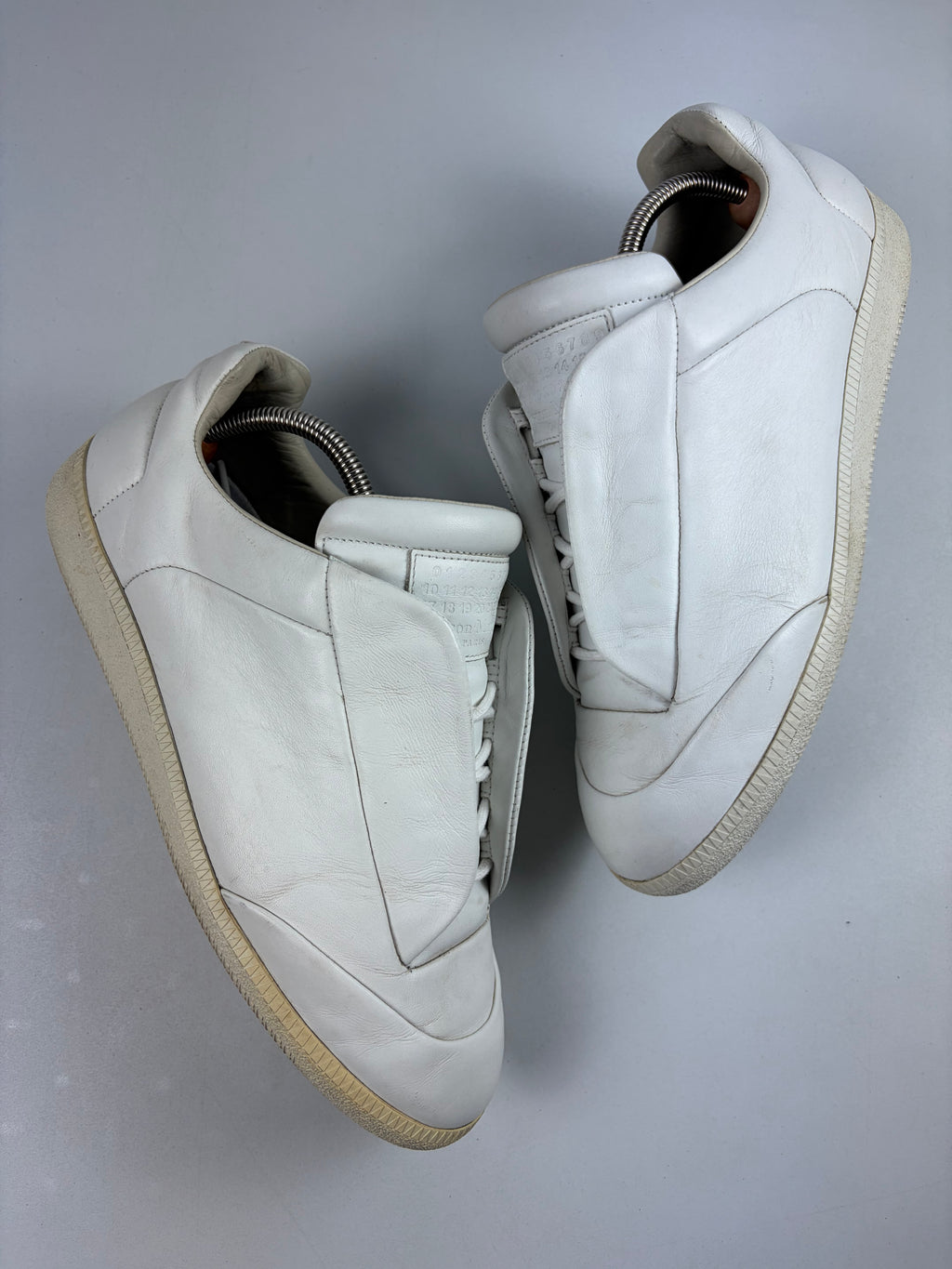 2017 Maison Margiela Future low - eu 43 / us 10 - white
