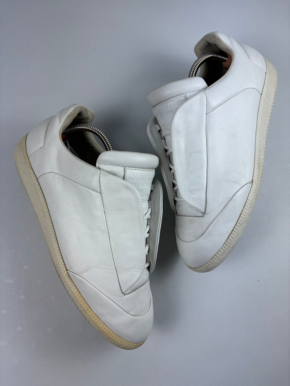 2017 Maison Margiela Future low - eu 43 / us 10 - white