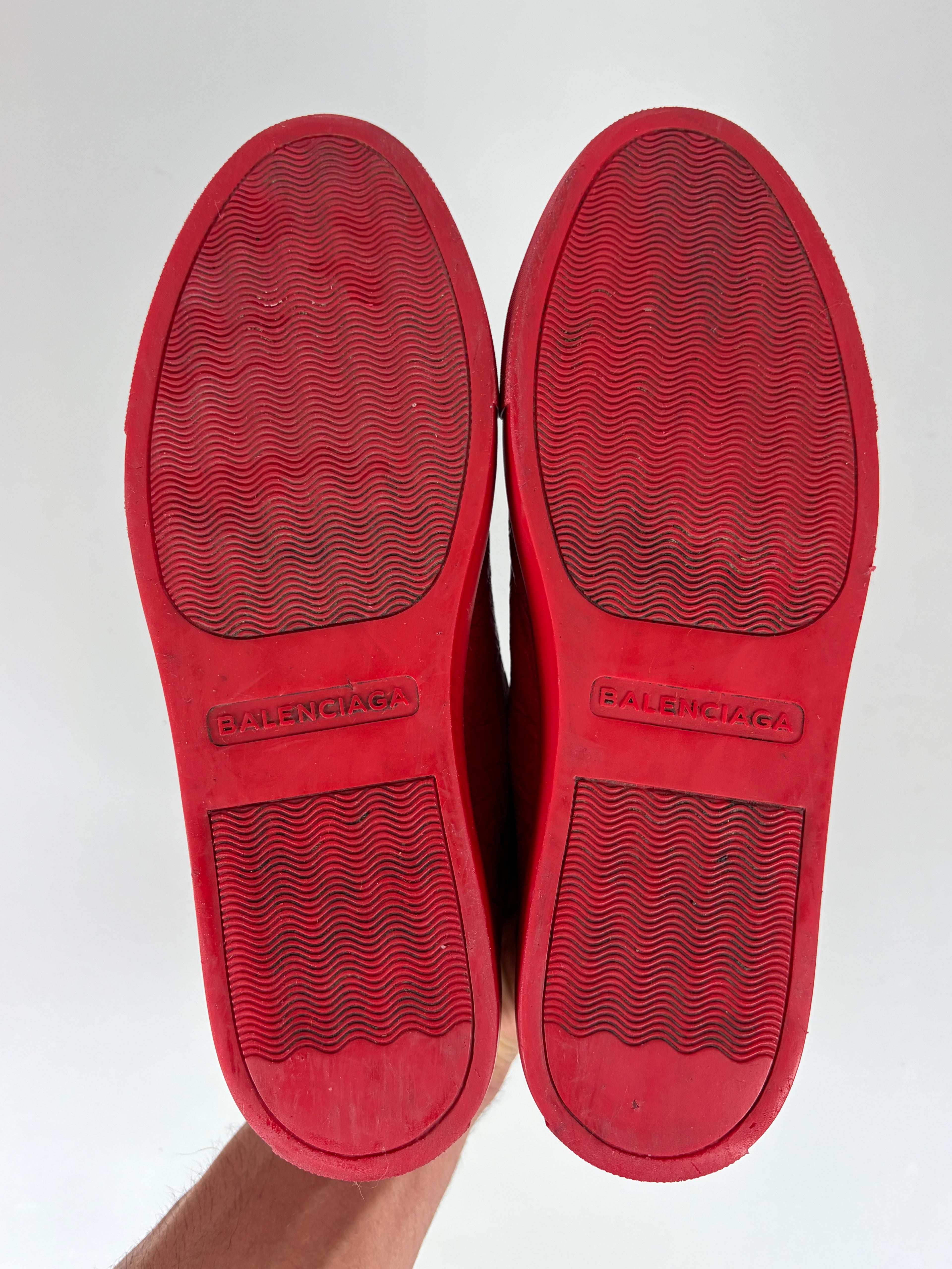 Balenciaga arena low - eu 41 - red
