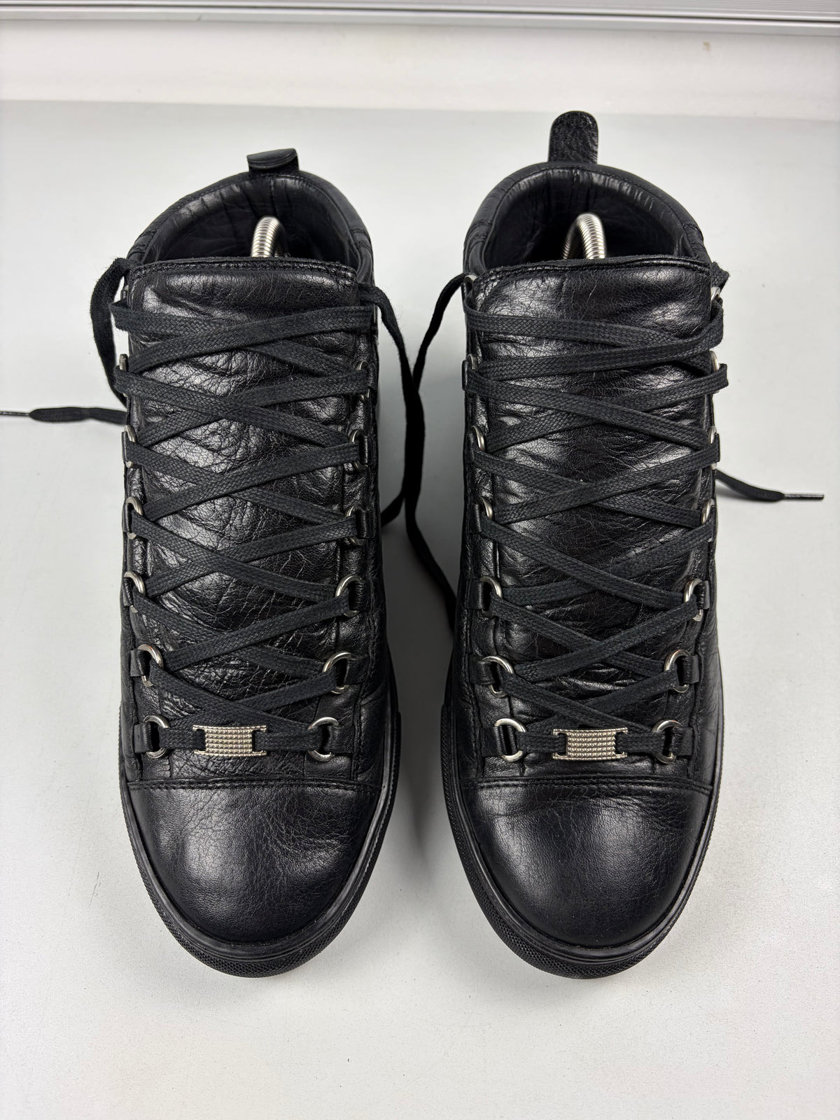 Balenciaga arena high tops - eu 42 / us 9 / uk 8 - black