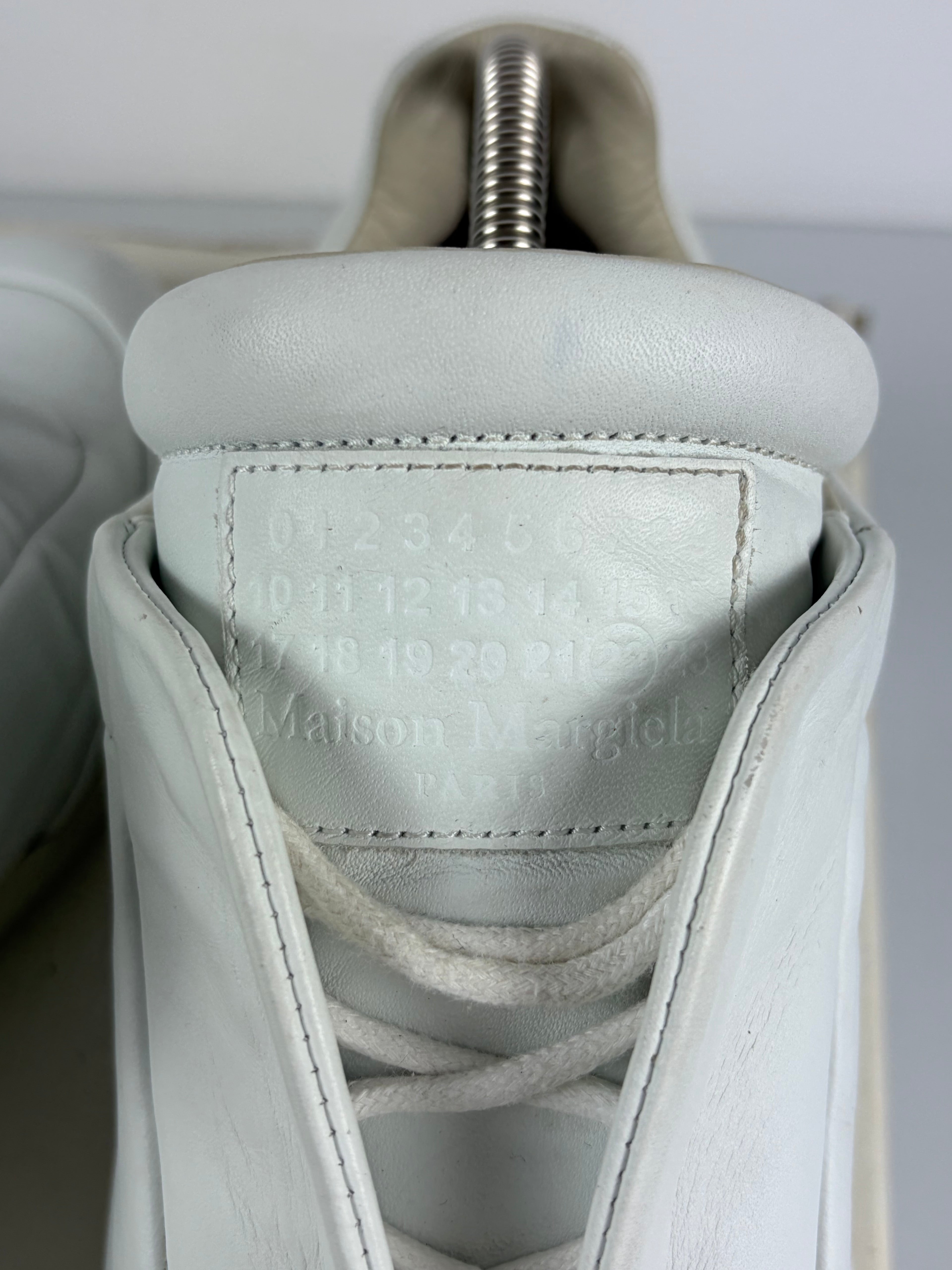 2017 Maison Margiela Future low - eu 44 / us 11 - white