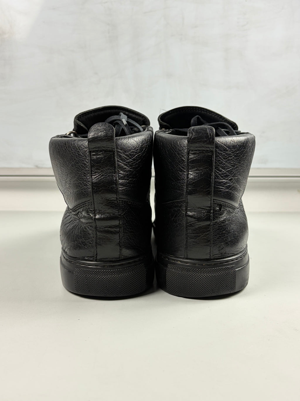 Balenciaga arena high tops - eu 43 / us 10 - black