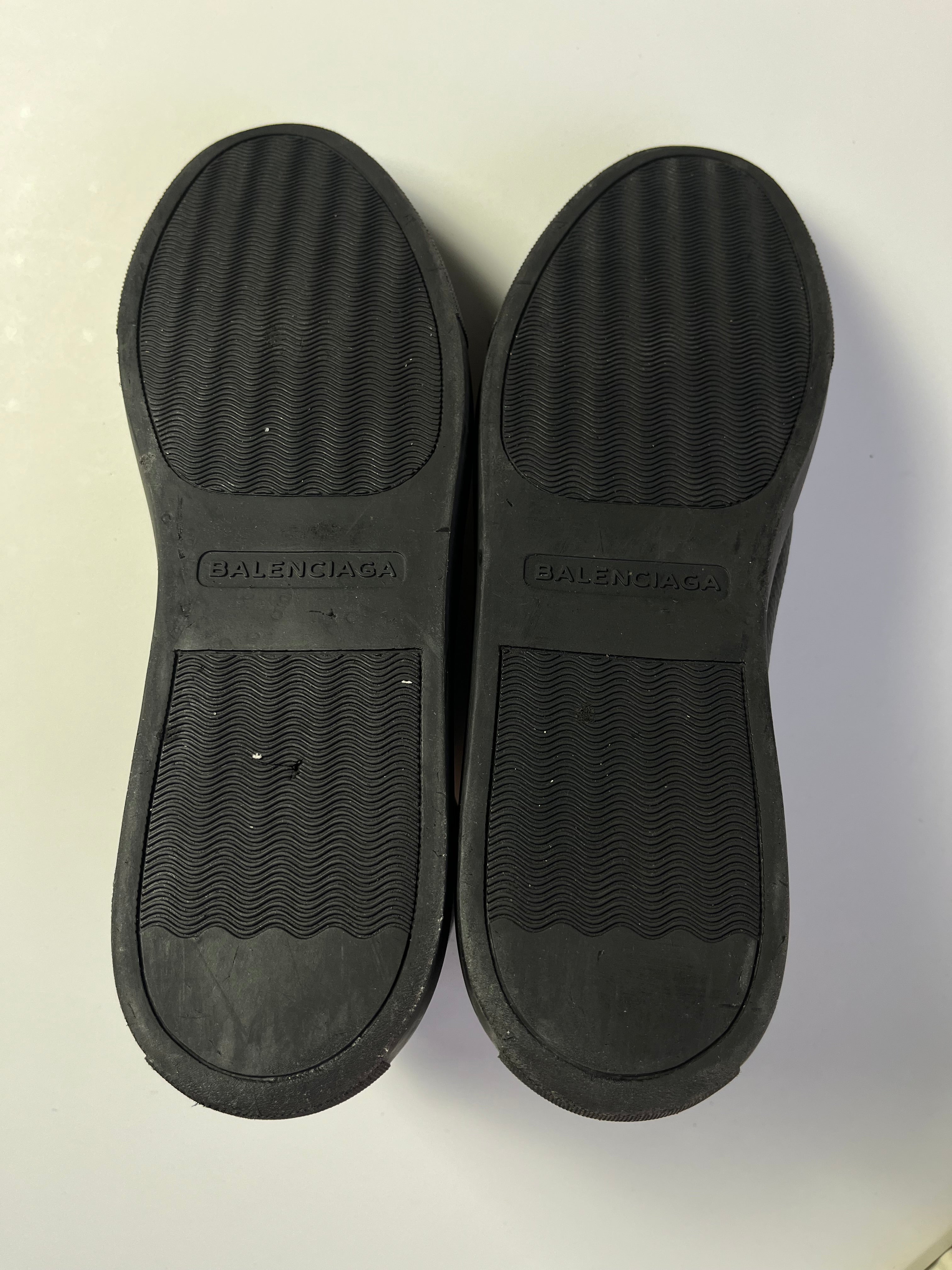 Balenciaga arena high tops - eu 45 - black