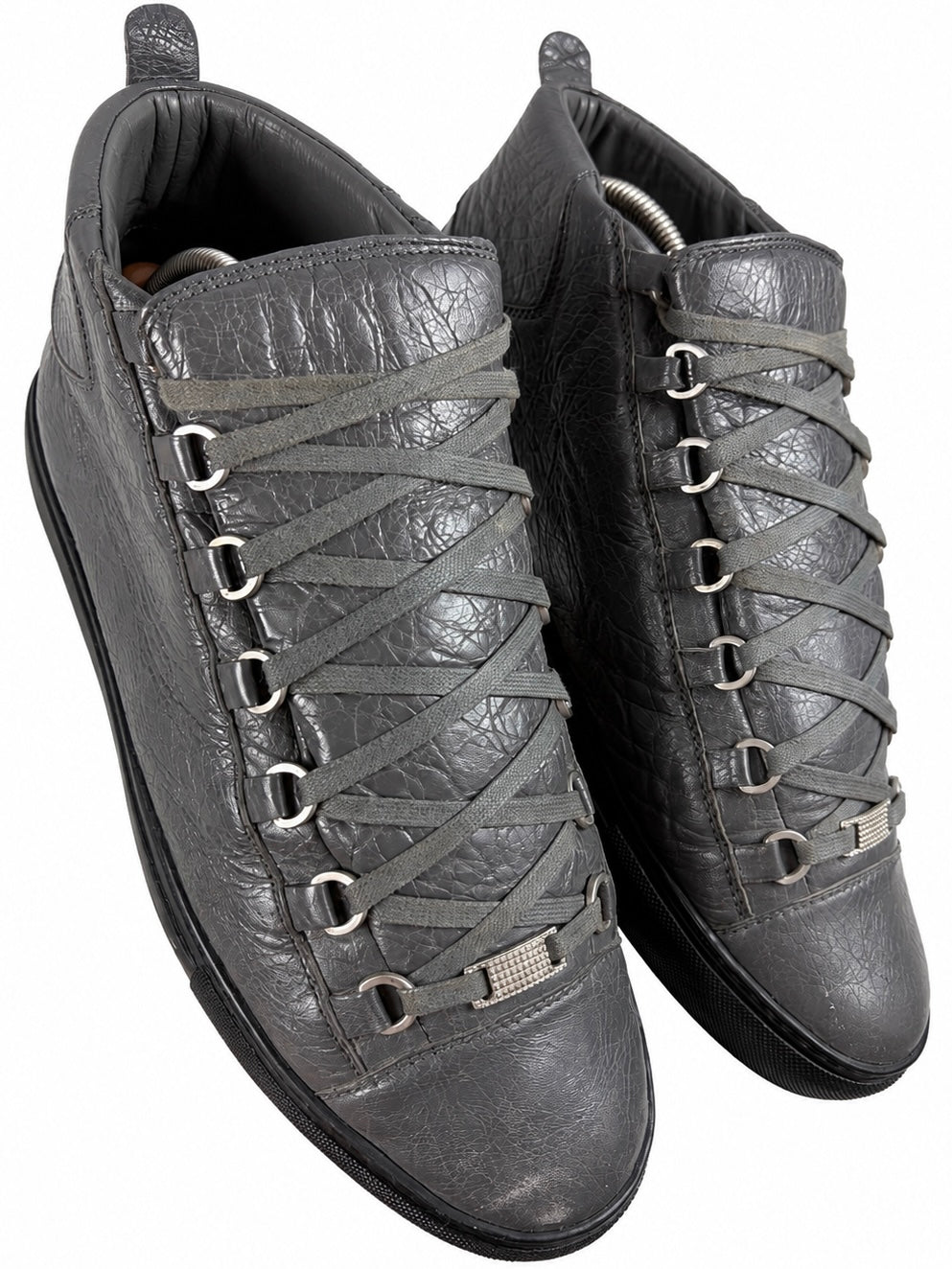Balenciaga arena high tops - eu 43 / us 10 - grey