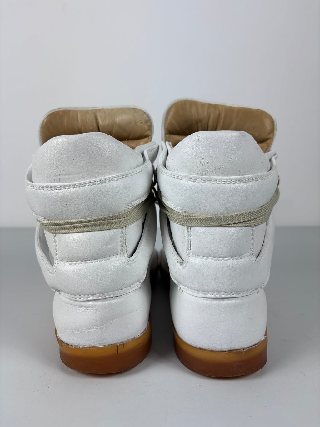 2012 Maison Margiela X H&M high tops - eu 40 - white