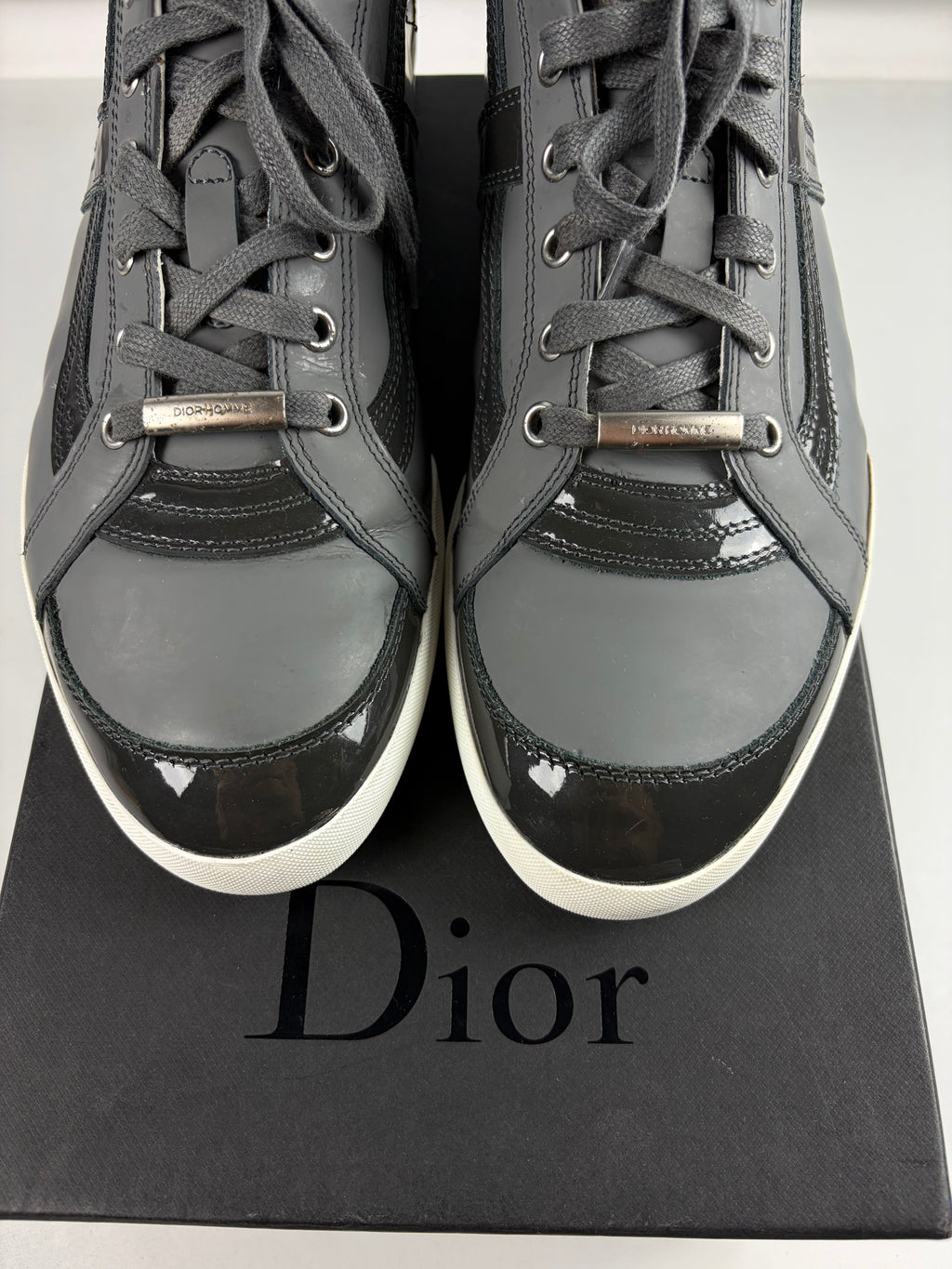 Dior Homme low tops - eu 44 / us 11 - grey