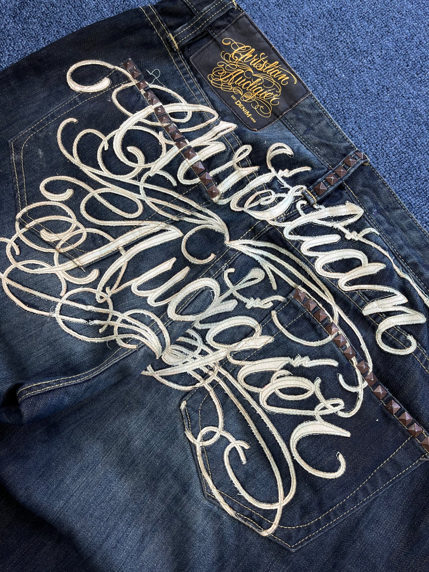 CHRISTIAN AUDIGIER BAGGY JEANS (38x32)
