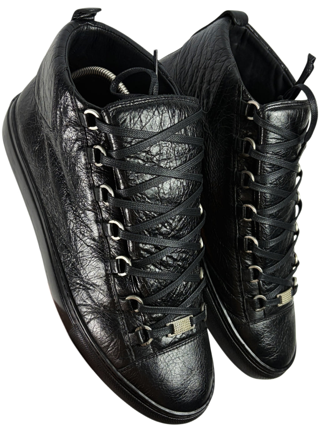 Balenciaga arena high tops - eu 43 / us 10 / uk 9 - black