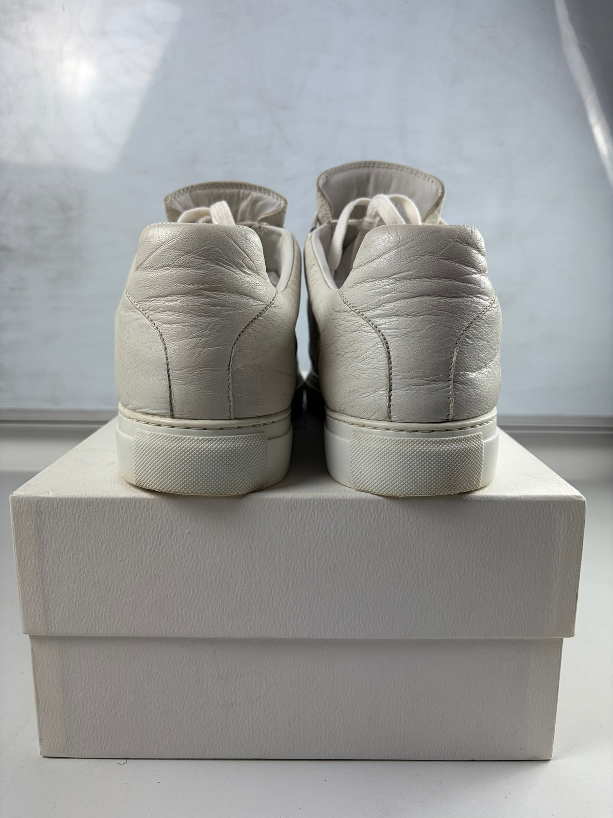 Balenciaga arena low - eu 45 / us 12 - white