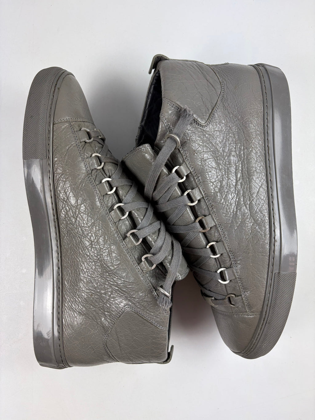 Balenciaga arena high tops - eu 43 / us 10 - grey