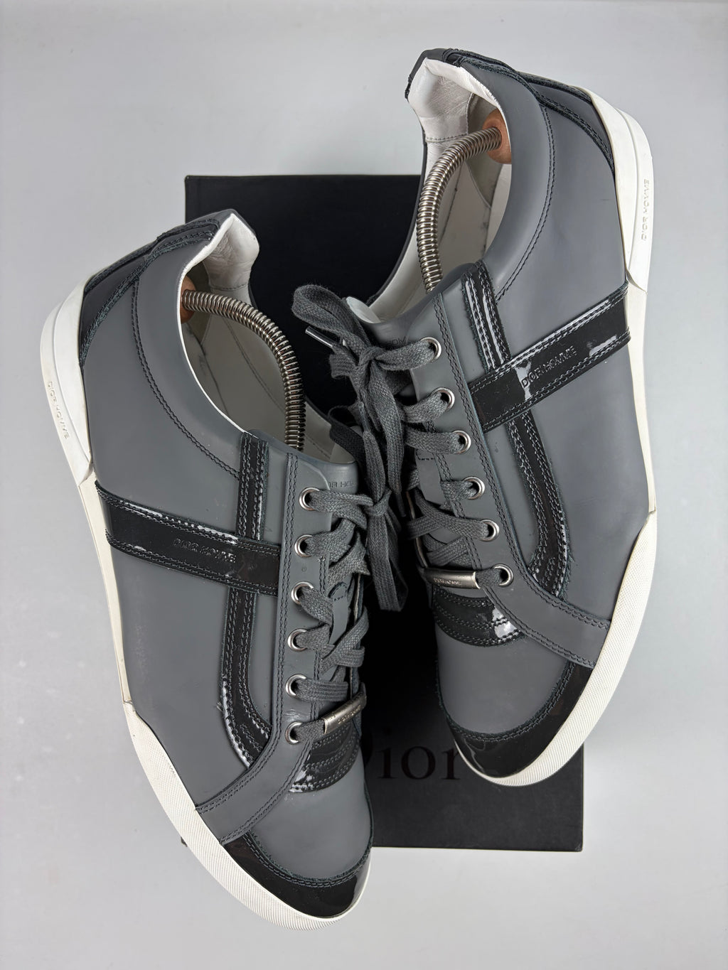 Dior Homme low tops - eu 44 / us 11 - grey